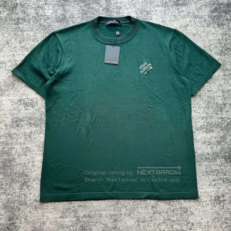 Louis Vuitton Louis Vuitton Stylish Dark Green Women's T. Size XXL / US 16-18 / IT 52-54 - 1 Thumbnail