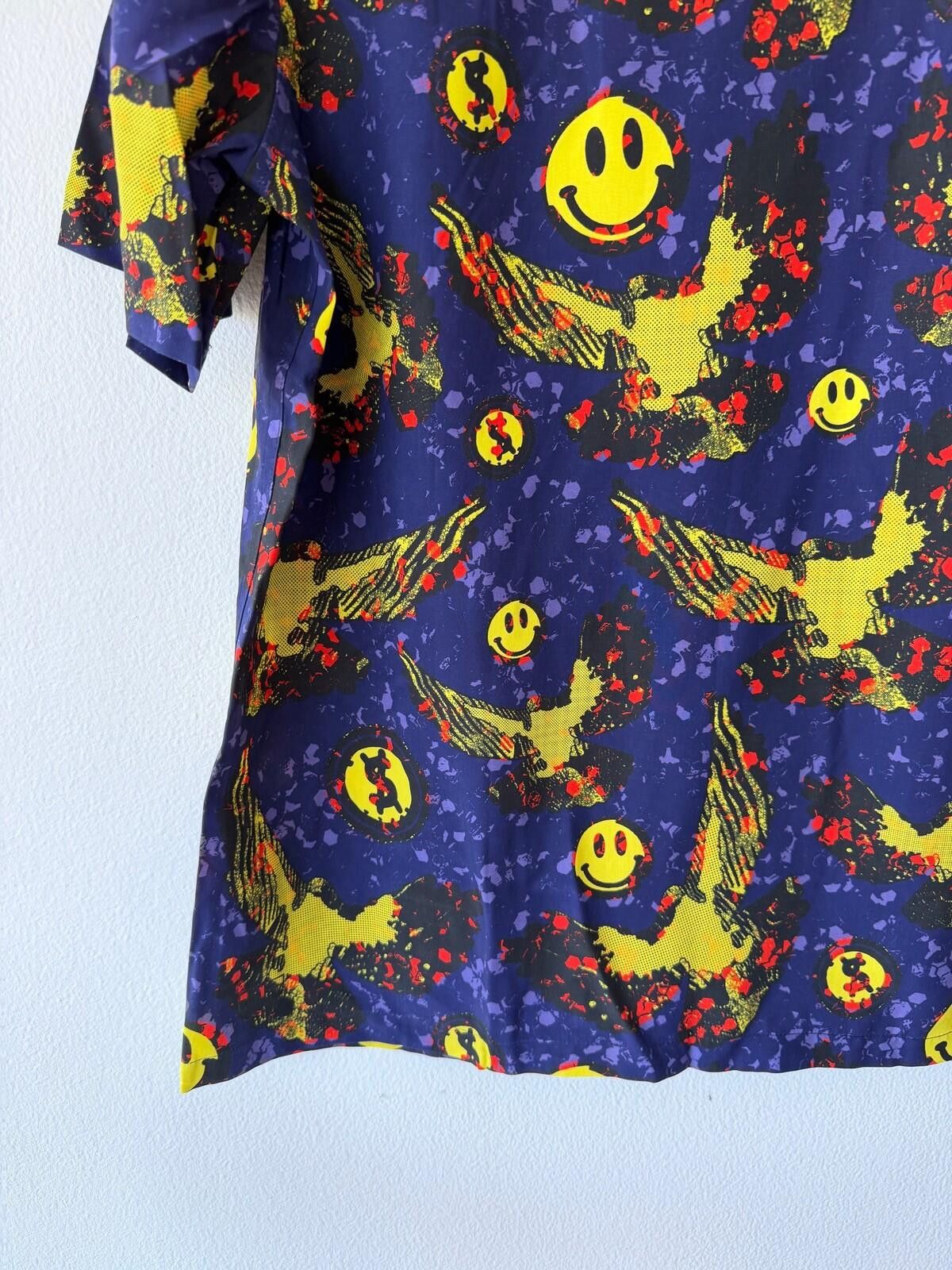 Ksubi new ksubi medium short sleeve resort shirt flight blue Size US M / EU 48-50 / 2 - 7 Thumbnail