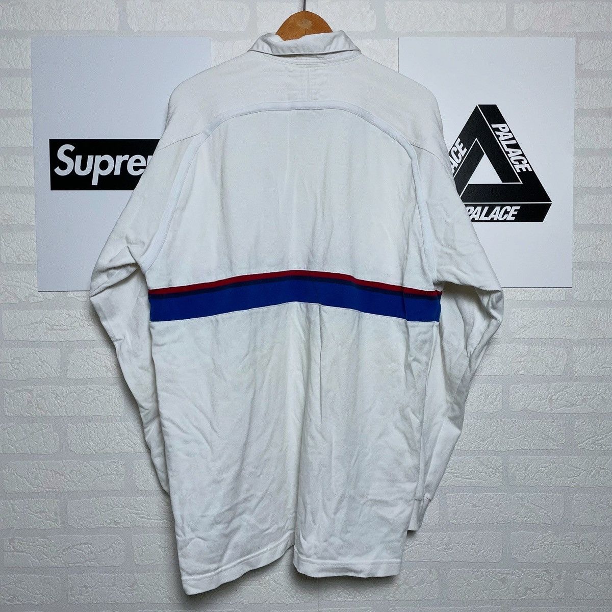 Nike × Vintage Vintage France Rugby Union Jersey Long Sleeve Shirt Rare Size US XL / EU 56 / 4 - 2 Thumbnail