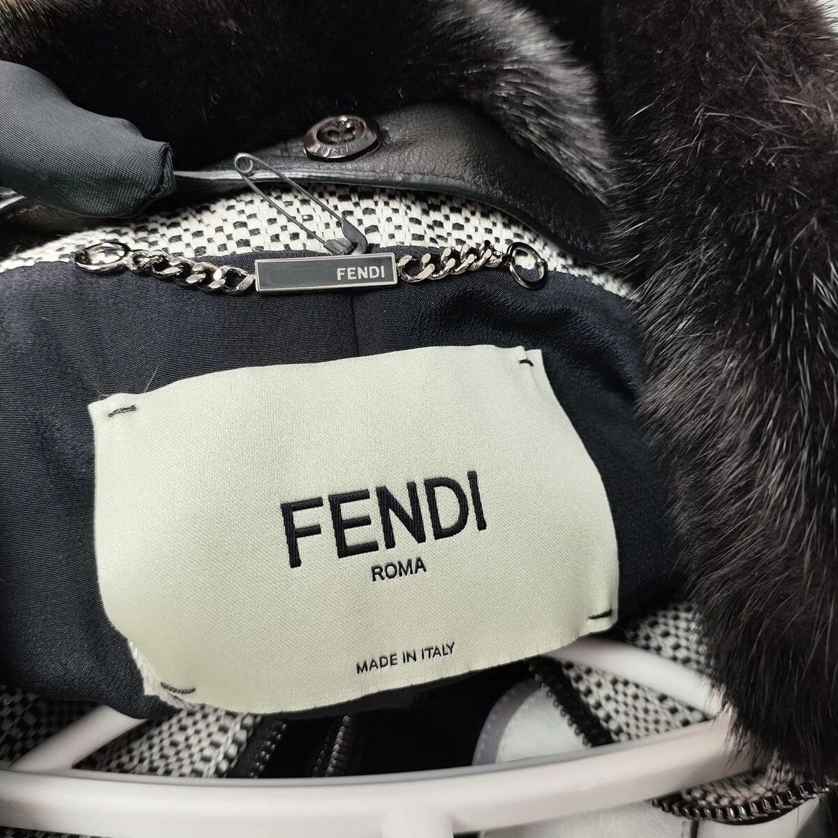 Fendi Fendi leather jacket 38 black Size S / US 4 / IT 40 - 9 Thumbnail