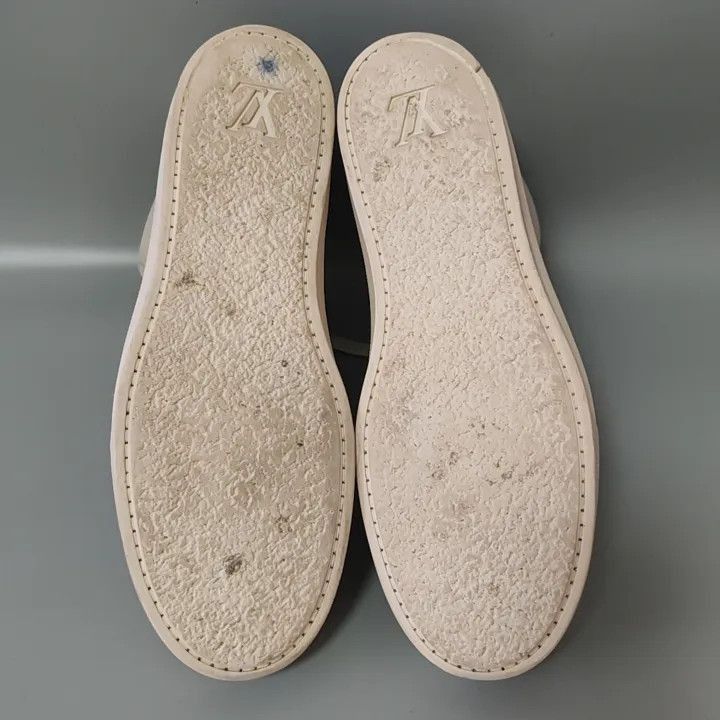 Louis Vuitton Louis Vuitton White High-Top Casual Sneakers -2508 Size US 8.5 / EU 41-42 - 4 Thumbnail