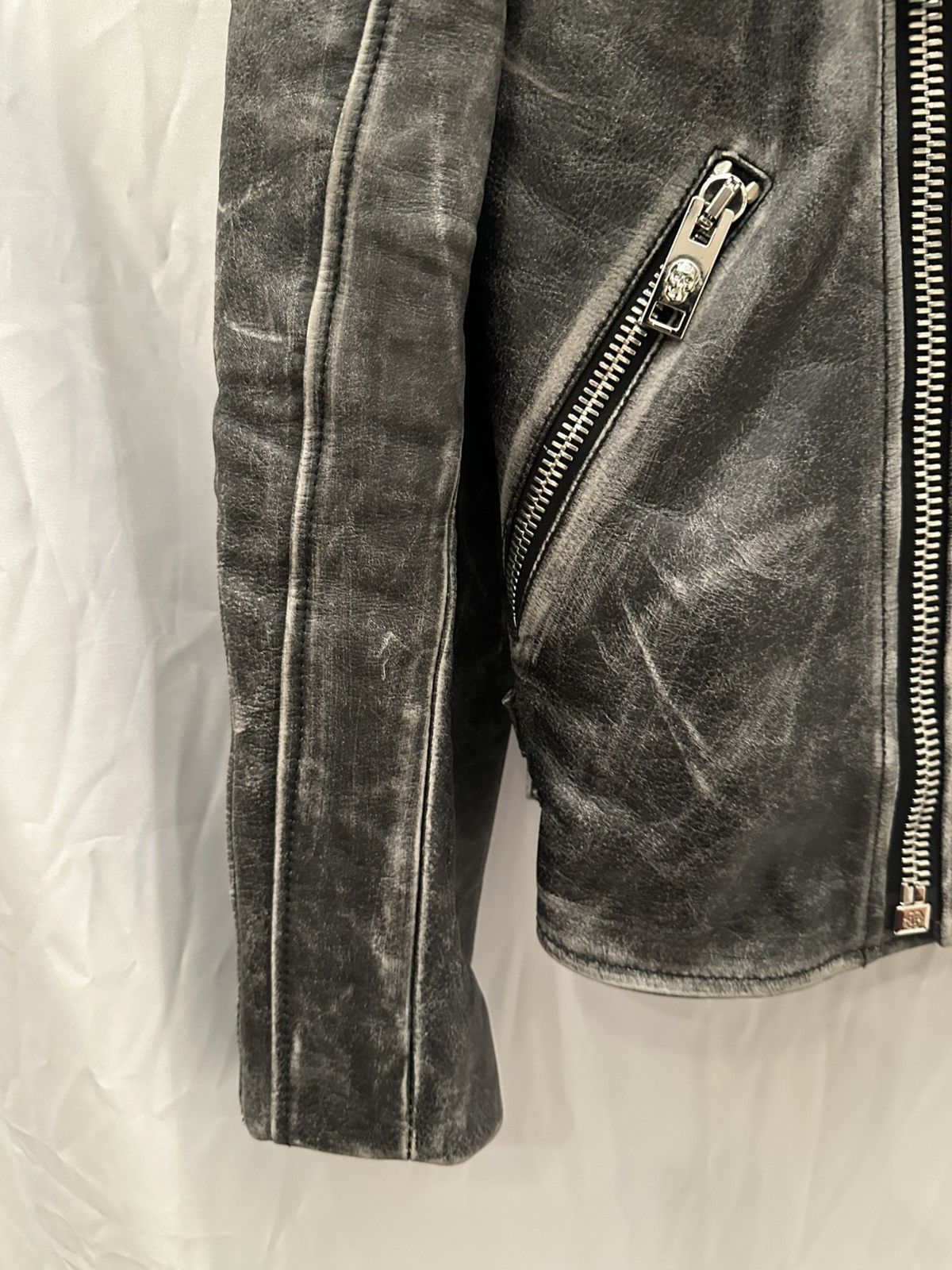 Philipp Plein Phillipp Plein Leather Jacket Size US L / EU 52-54 / 3 - 8 Thumbnail