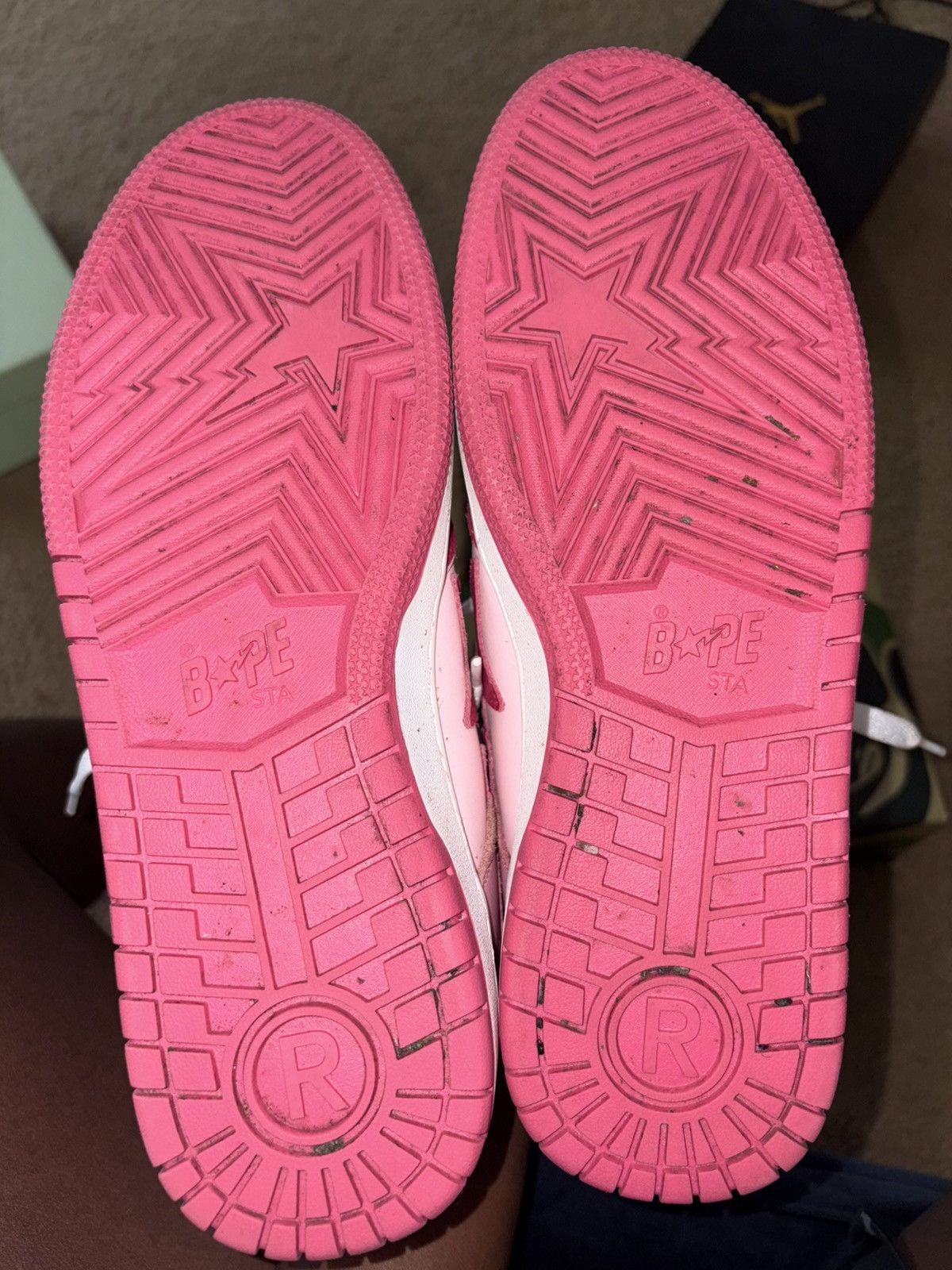 Bape Pink Sb Bapesta Size US 11 / EU 44 - 11 Thumbnail