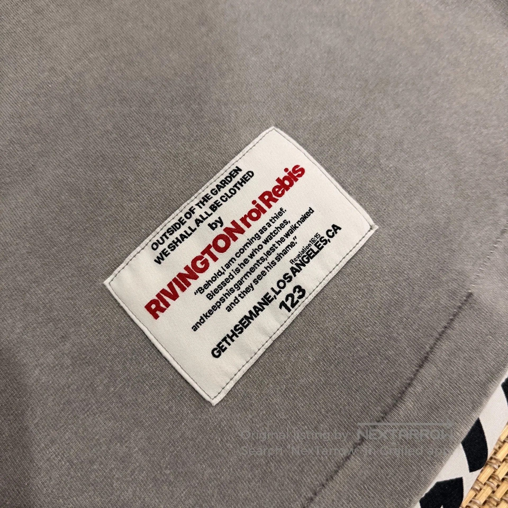 Other Miami Limited Washed Distressed Letter Tee. Size US S / EU 44-46 / 1 - 3 Thumbnail