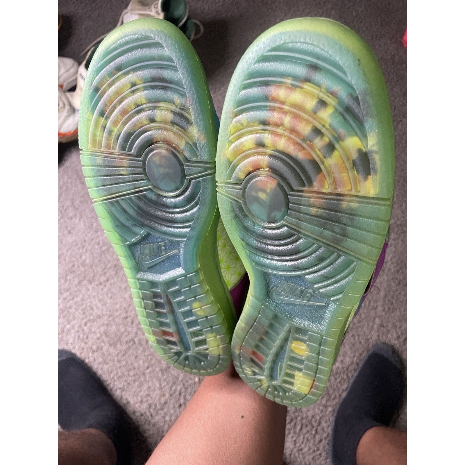 Nike Size 7y- Rare Nike Dunk Hi Skinny Doernbecher Women's 8.5 Size US 7 / IT 37 - 6 Thumbnail