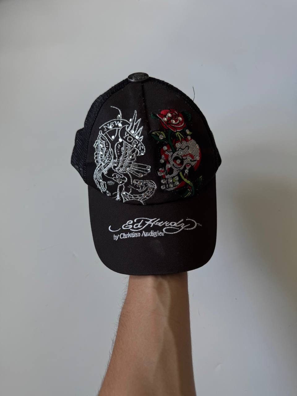 Ed Hardy Big logo Cap Don Ed Hardy by Christian Audigier OS Size ONE SIZE - 2 Thumbnail