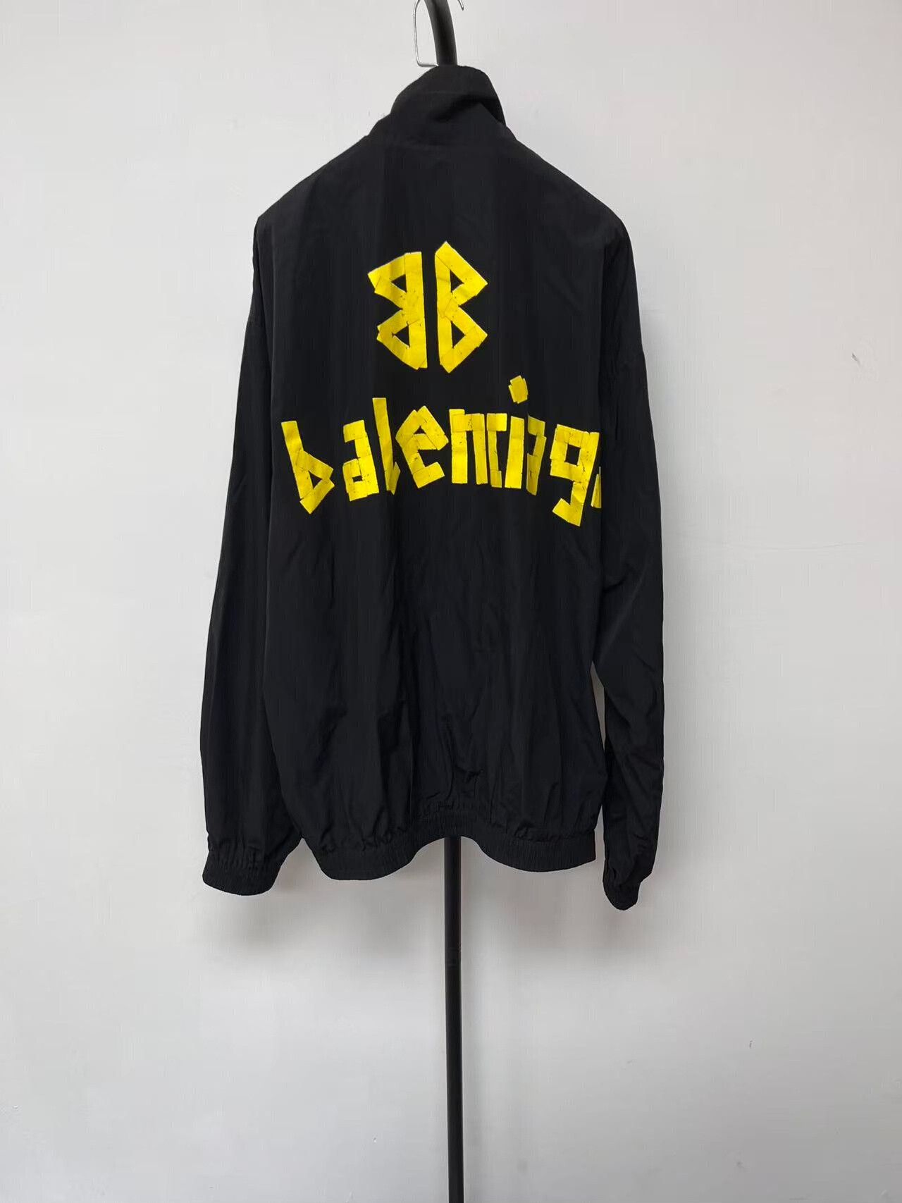 Balenciaga Balenciaga Black High Neck Zip Jacket Size US S / EU 44-46 / 1 - 1 Thumbnail