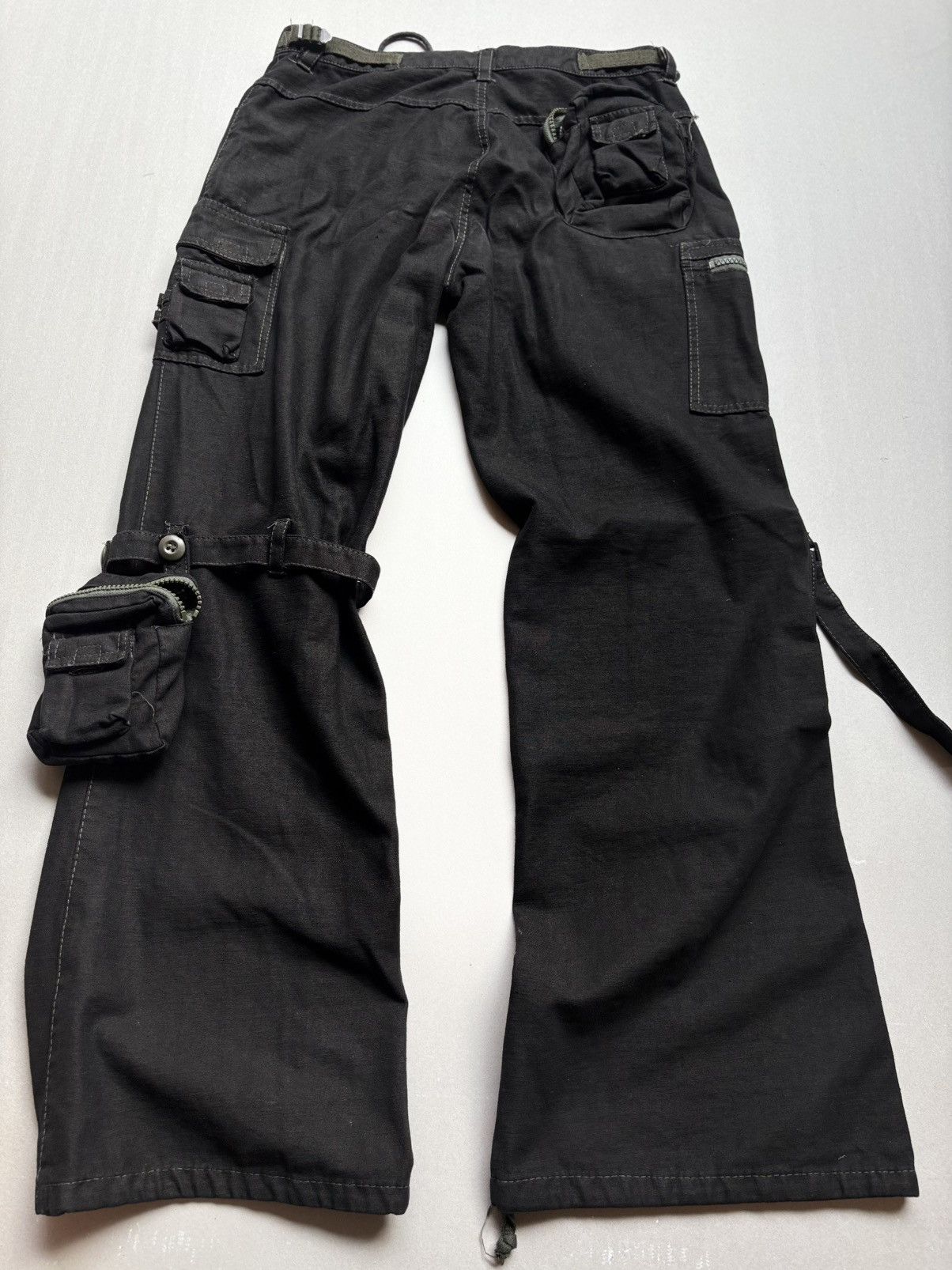 Japanese Brand Lace up flare pants Size US 26 / EU 42 - 4 Thumbnail