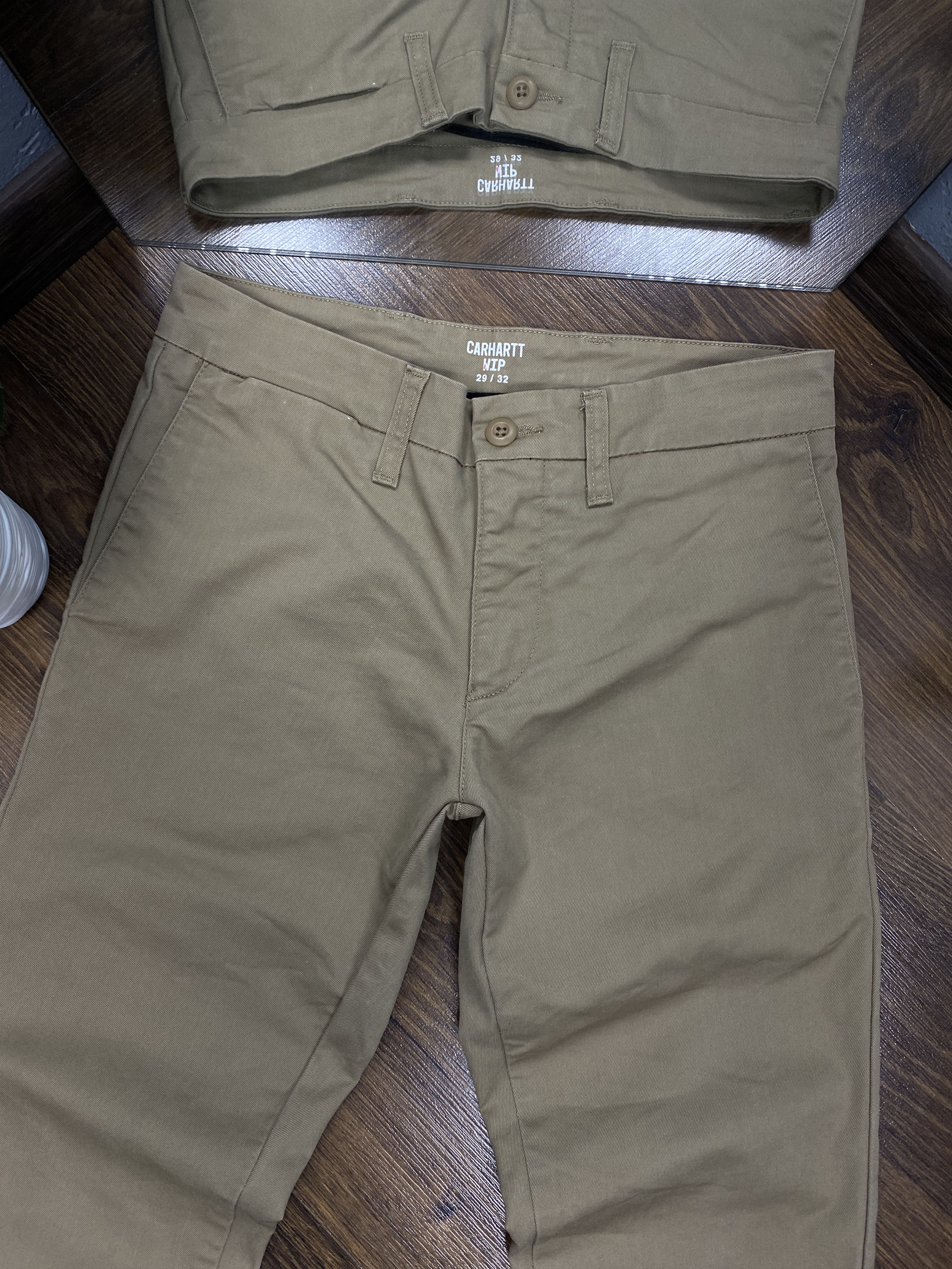 Carhartt Wip × Vintage Carhartt WIP Vintage Mens Sid Chino Pants Size US 29 - 5 Thumbnail
