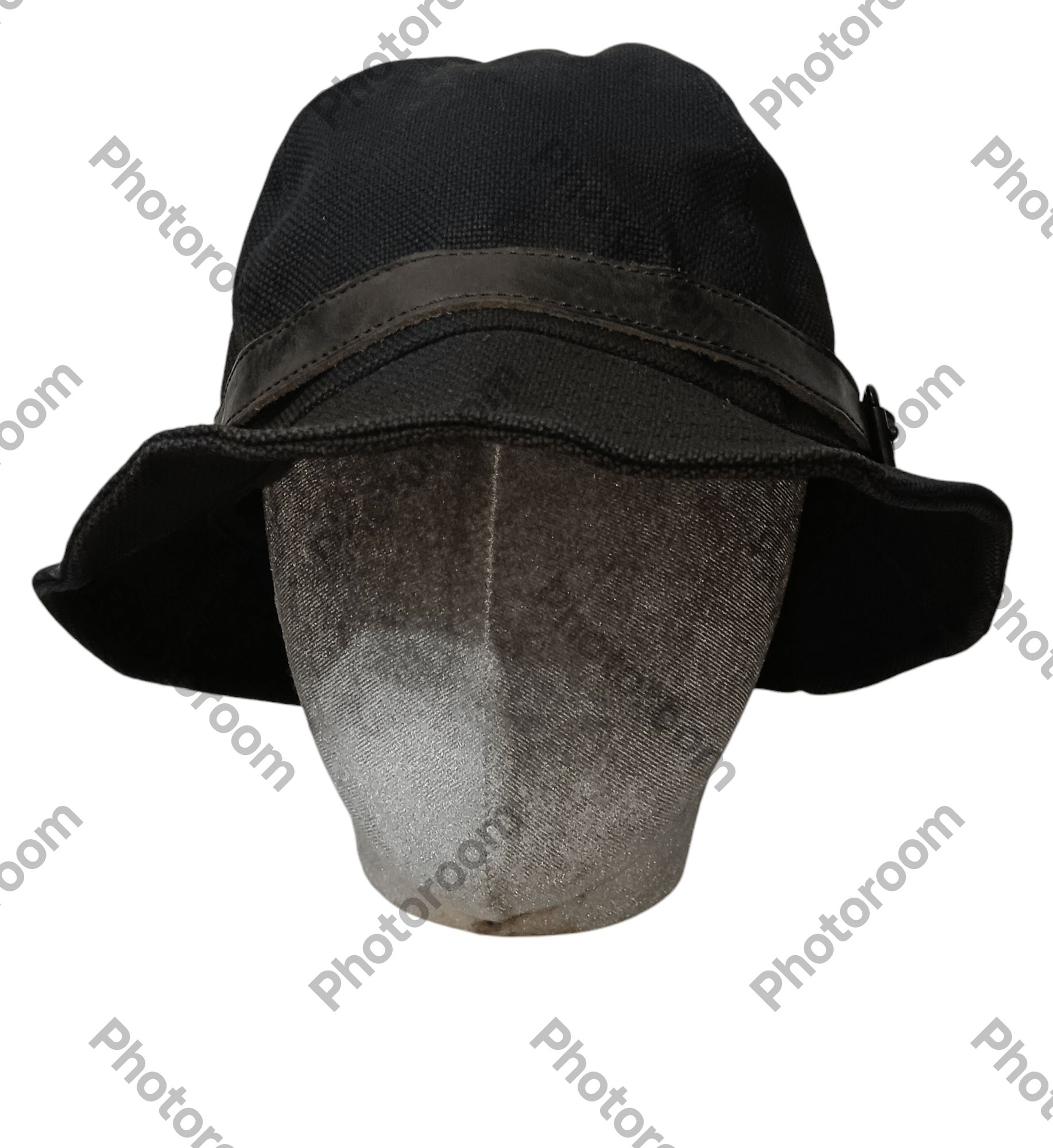 Hobo × Japanese Brand HOBO THICK CANVAS WITH LEATHER STRAP BUCKET HAT Size ONE SIZE - 1 Thumbnail