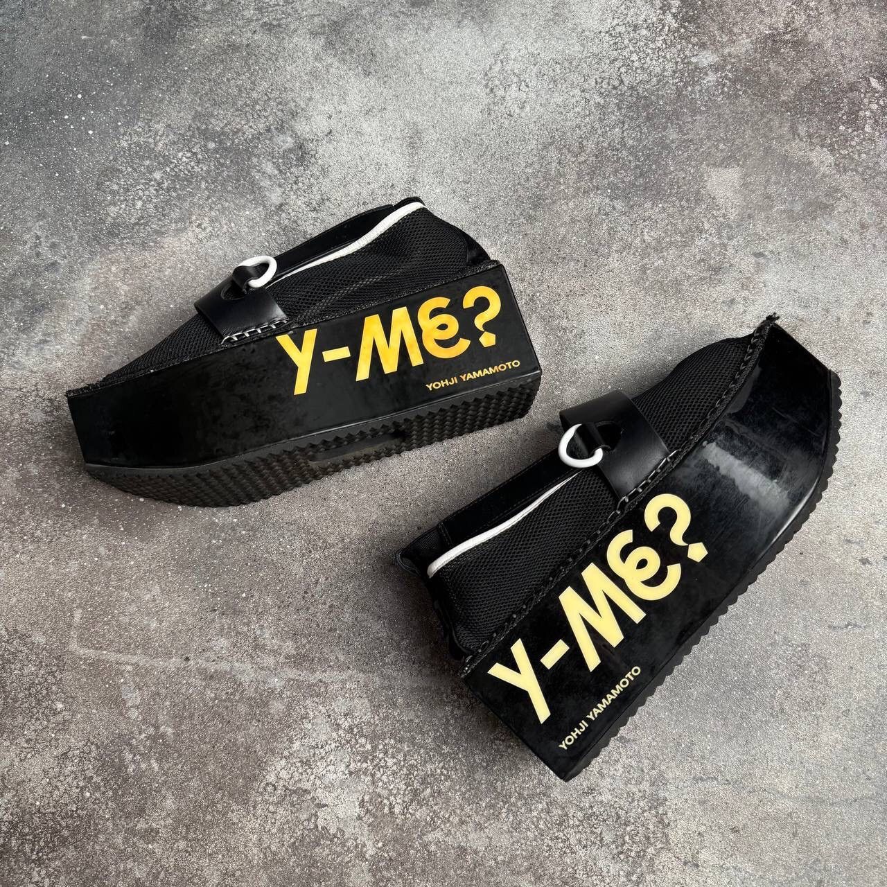Yohji Yamamoto Y-3 Yohji Yamamoto x Adidas S/S14 Mesh Platform Shoes Size US 8 / IT 38 - 6 Thumbnail