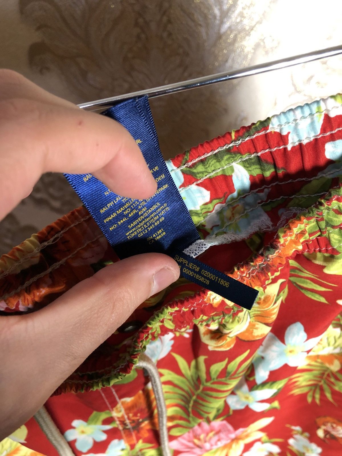 VERY RARE POLO RALPH LAUREN FLOWERS DESIGNER SHORTS LUXURY