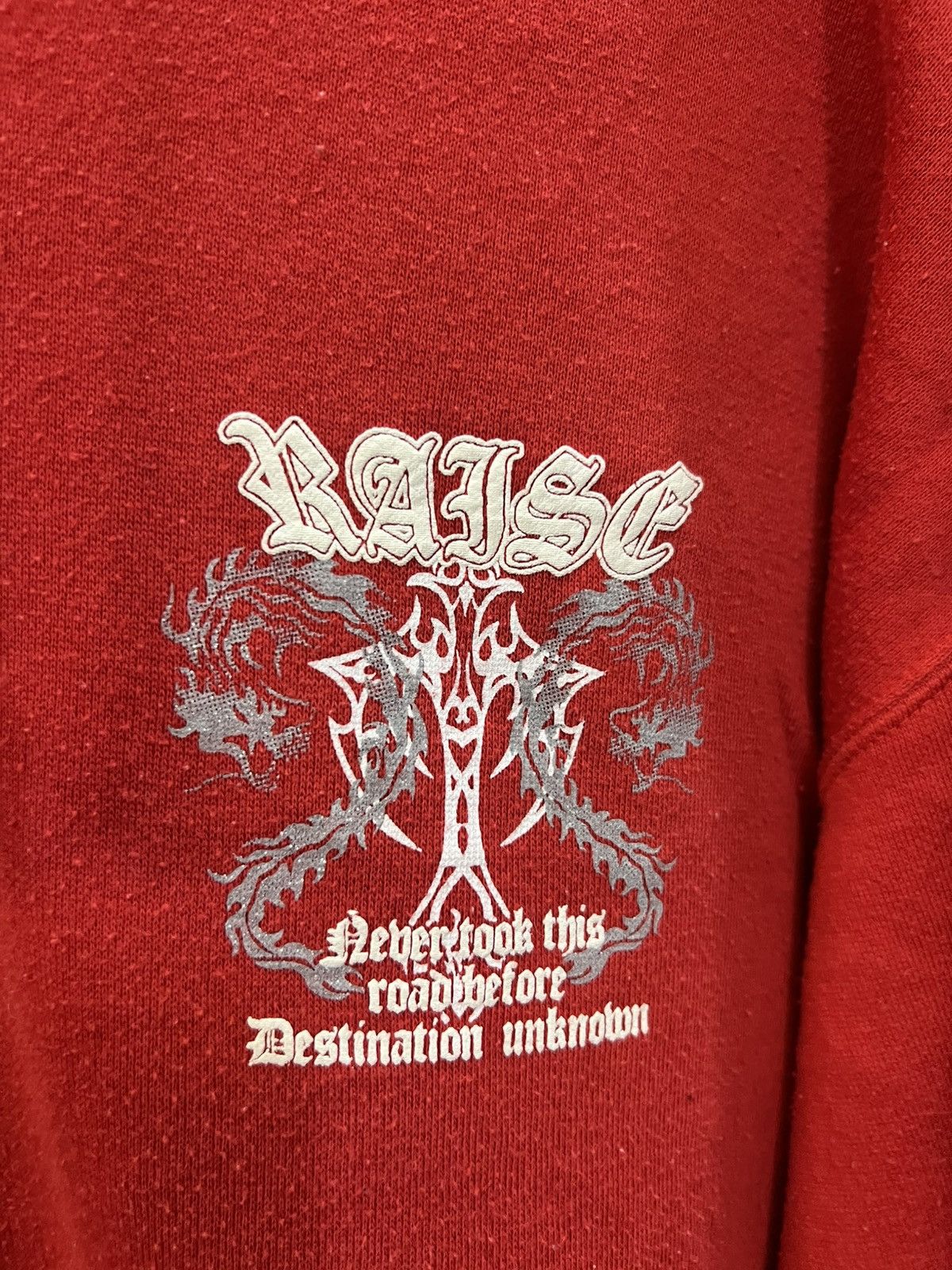 If Six Was Nine × Japanese Brand × Le Grande Bleu (L.G.B.) Vintage Raise Y2K Hoodies Size US L / EU 52-54 / 3 - 5 Thumbnail