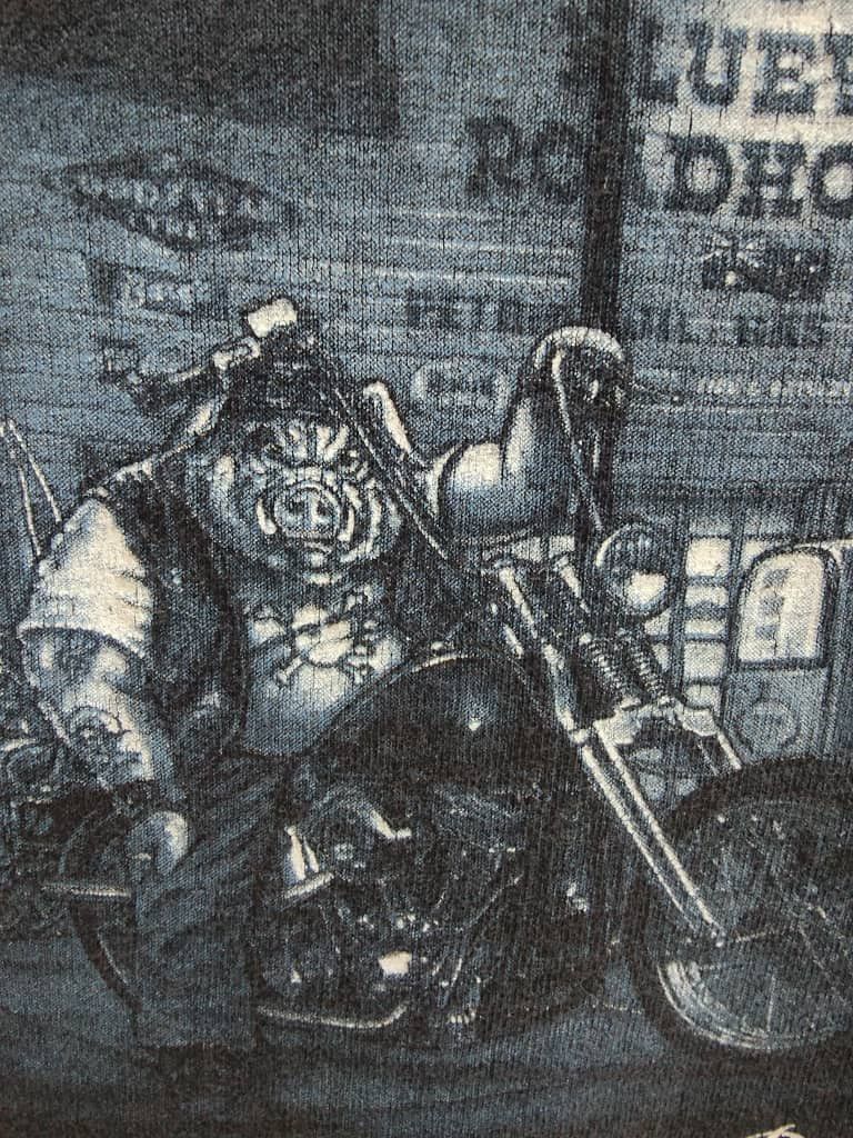 Vintage vintage RARE Vintage 90s “HOGS RIDER” Born to Ride Size US XXL / EU 58 / 5 - 2 Thumbnail