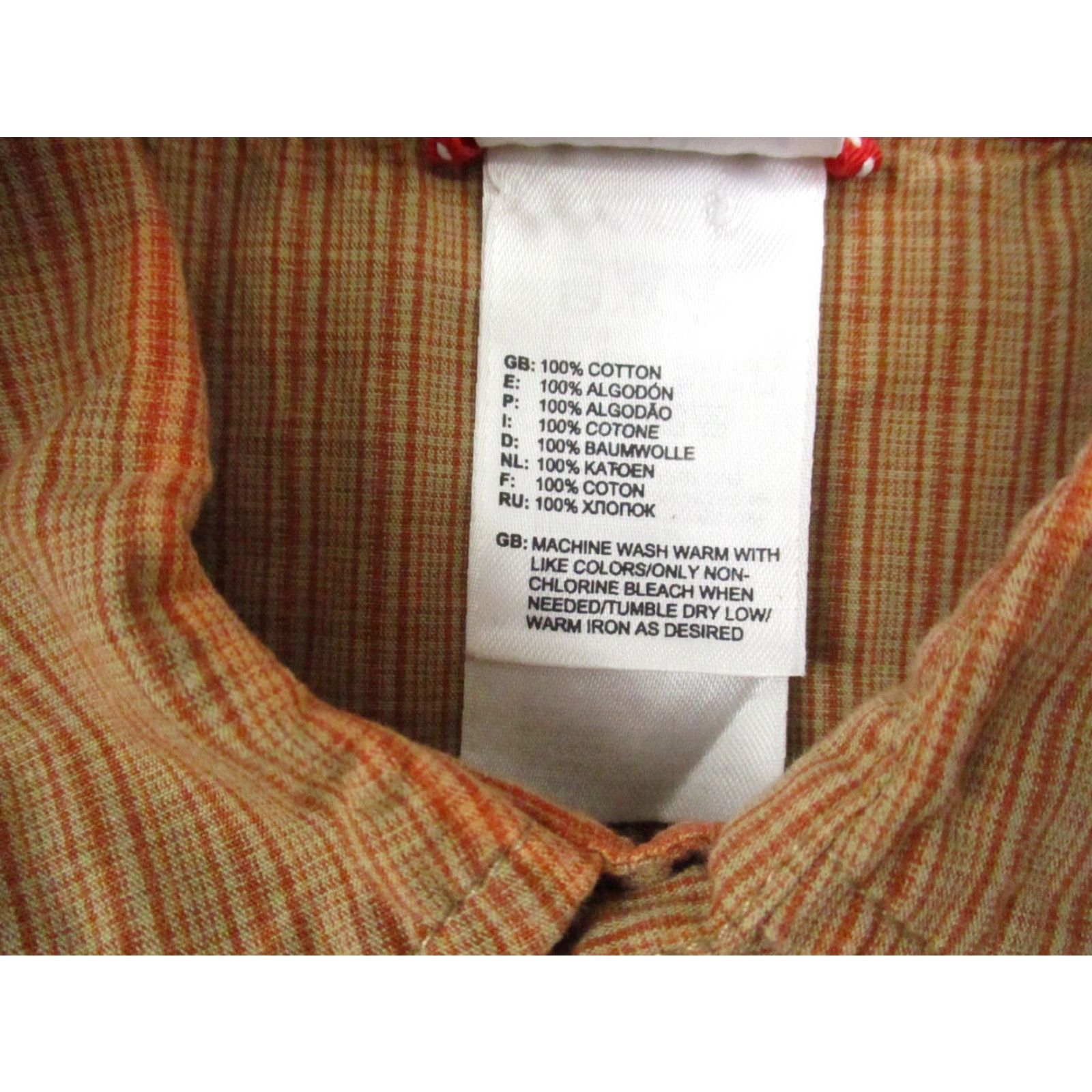 The North Face The North Face Shirt Medium Mens Button Tan Plaid Short Sleeve Size US M / EU 48-50 / 2 - 6 Thumbnail