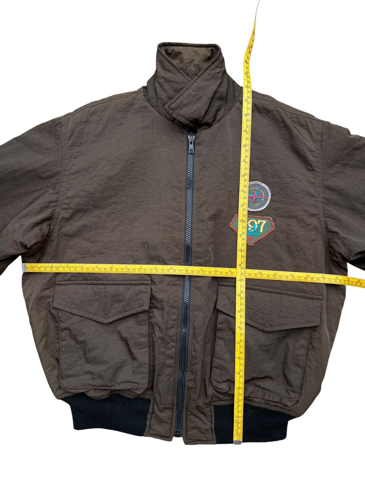 C.P. Company Vintage 80s Cp Company Brown Light Bomber Jacket Size US M / EU 48-50 / 2 - 14 Thumbnail