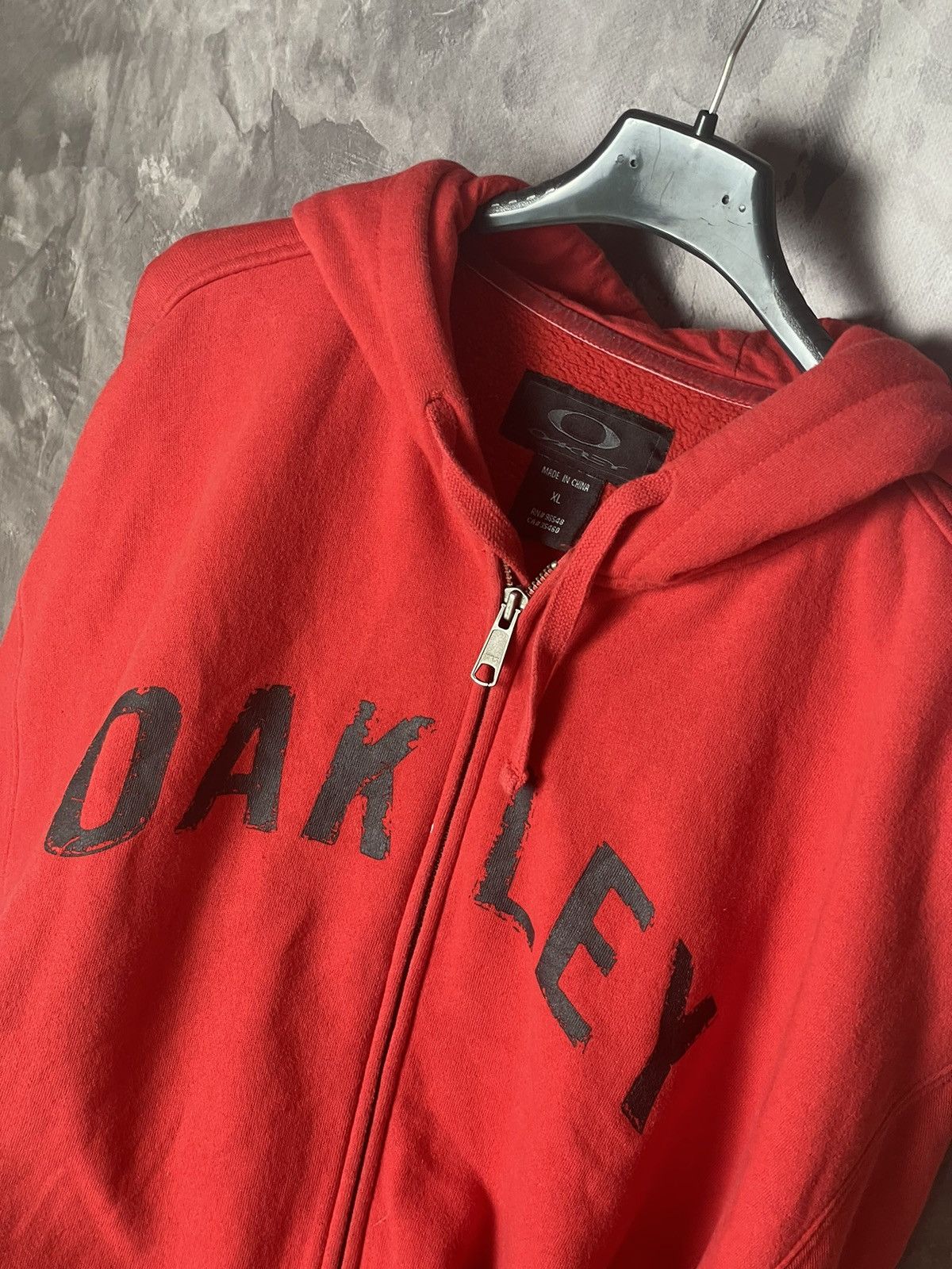 Oakley × Vintage Oakley Vintage Hoodie 2000s Y2K Big Logo Style Retro Size US XL / EU 56 / 4 - 7 Thumbnail