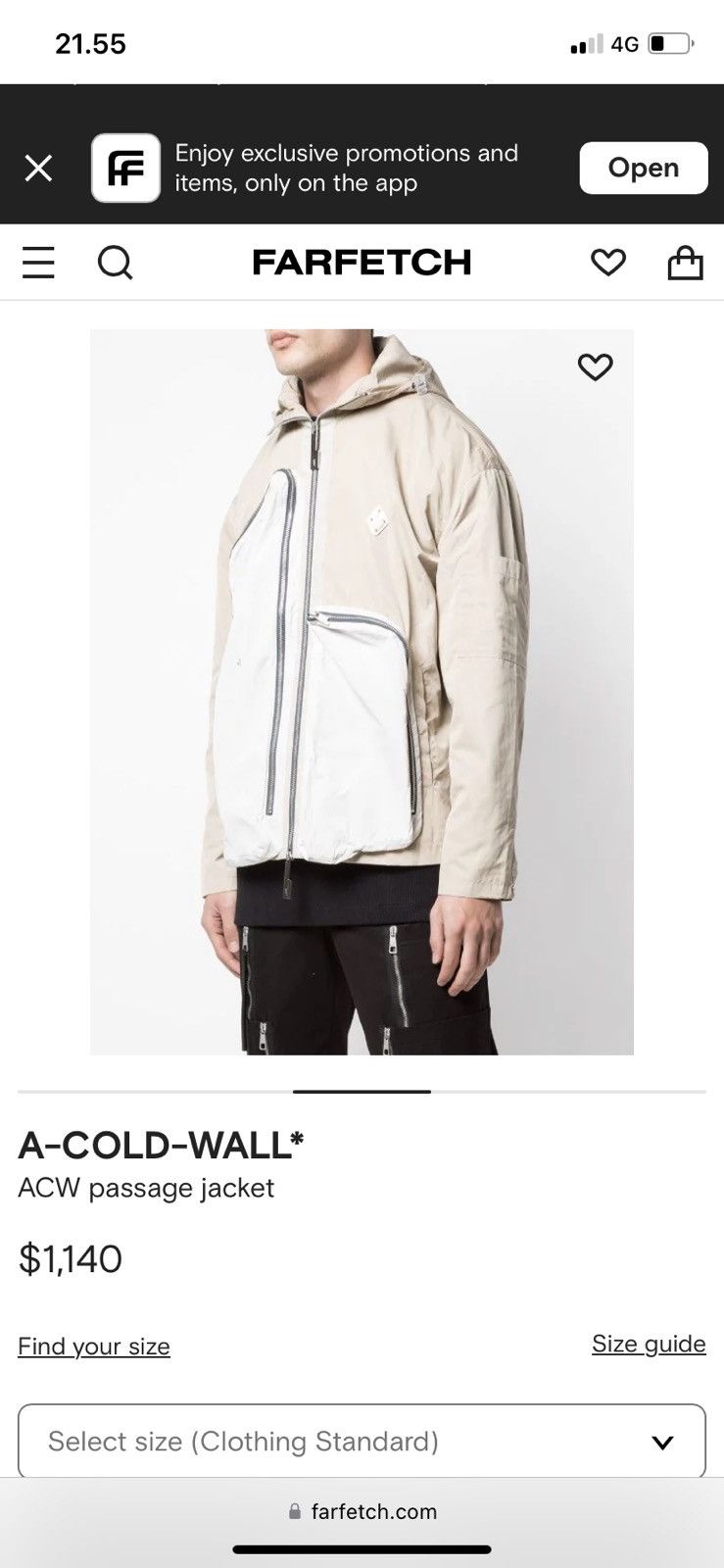 A-COLD-WALL* ACW Passage Jacket Size US L / EU 52-54 / 3 - 13 Thumbnail