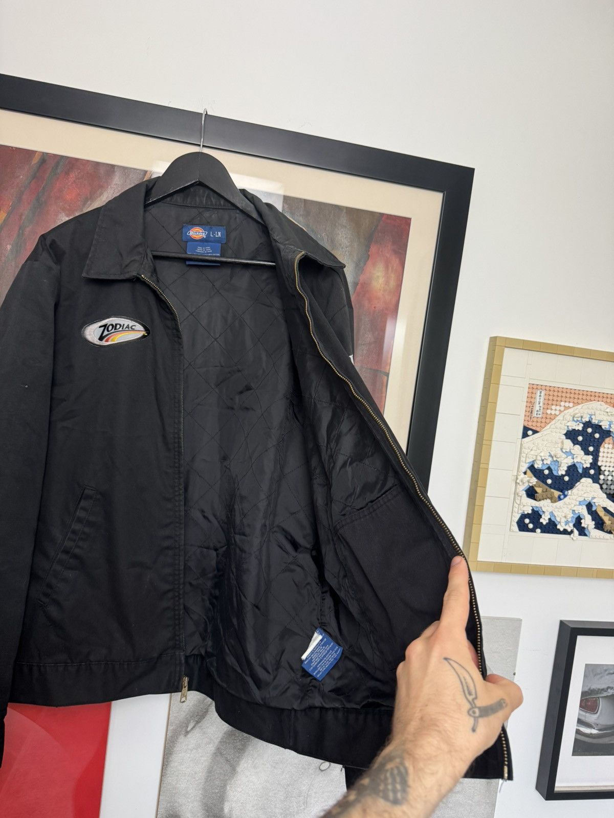 Dickies Dickies Workwear Vintage Jacket Zodiac Detroit Streetwear Size US L / EU 52-54 / 3 - 2 Thumbnail