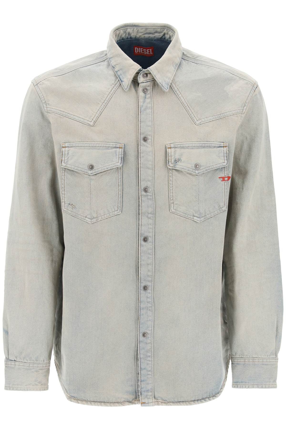 image of Diesel Denim D-Ocean Overs, Men's (Size Small)