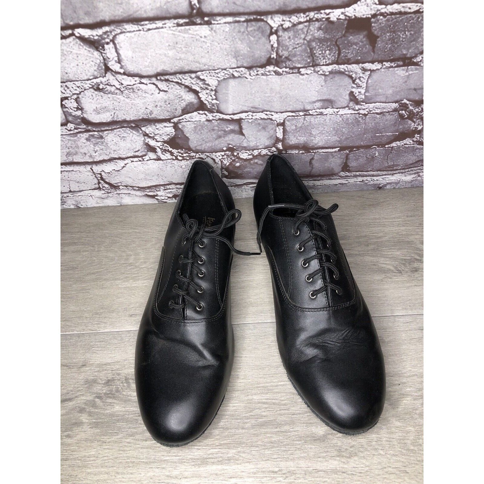 Other Very Fine Dance Shoes Black Salsa Ballroom Waltz Lace Up Men Size US 11.5 / EU 44-45 - 17 Thumbnail