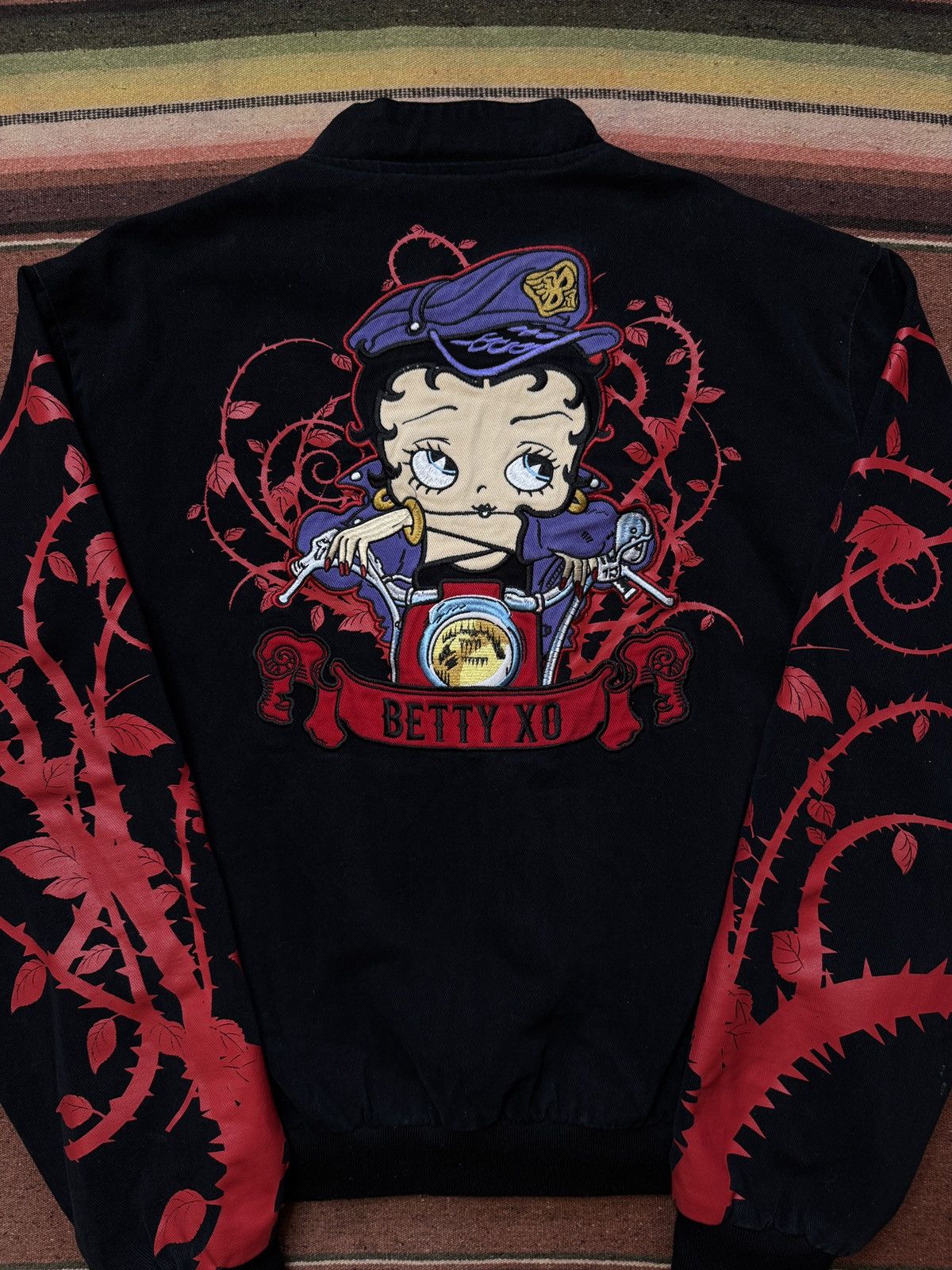 Vintage Betty Boop Jacket Jeff Hamilton Designed Women's