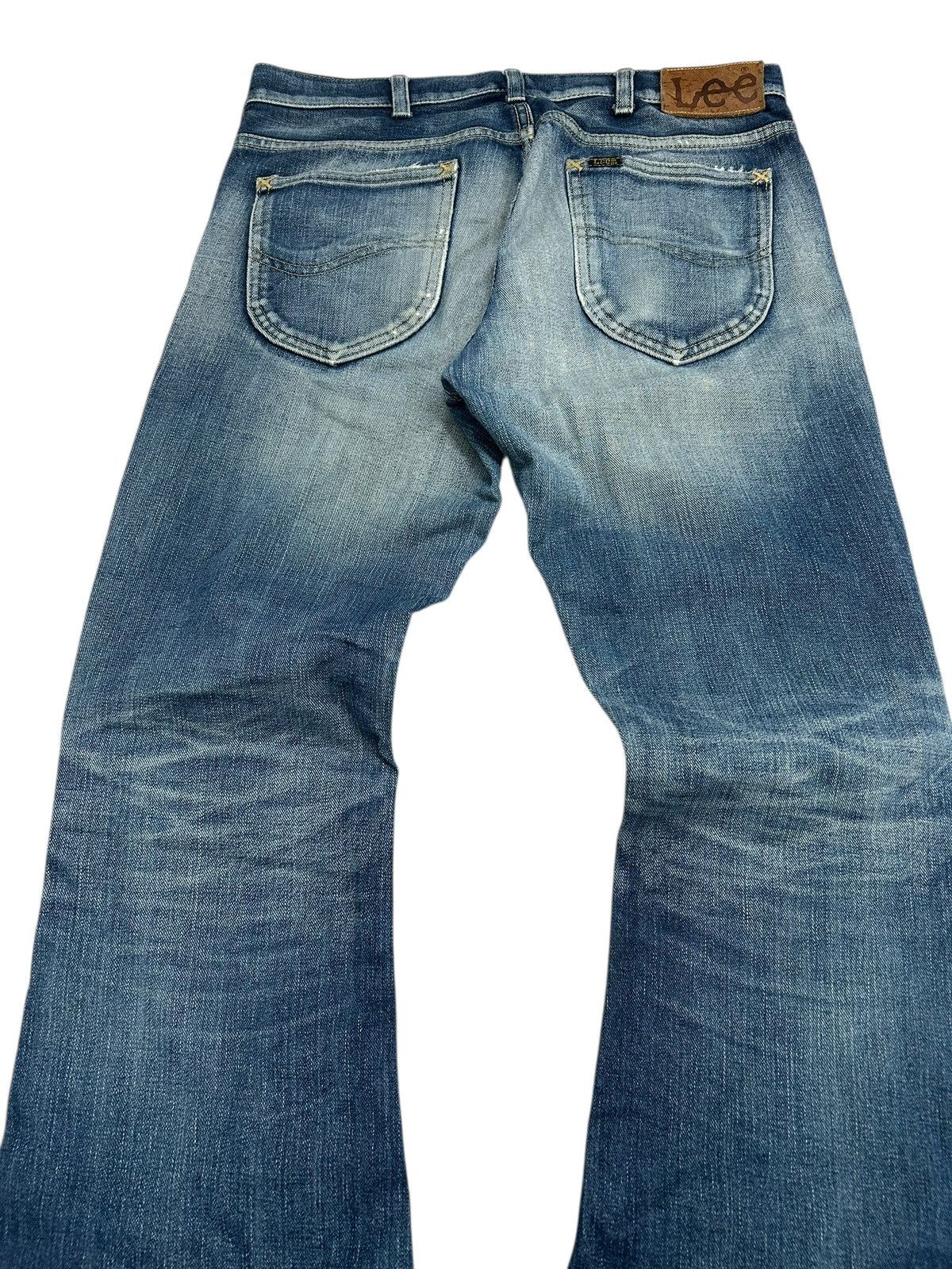 Tornado Mart Flare Lee Rider Jean Mud Washed Distressed Dystopian Design Size US 32 / EU 48 - 12 Thumbnail