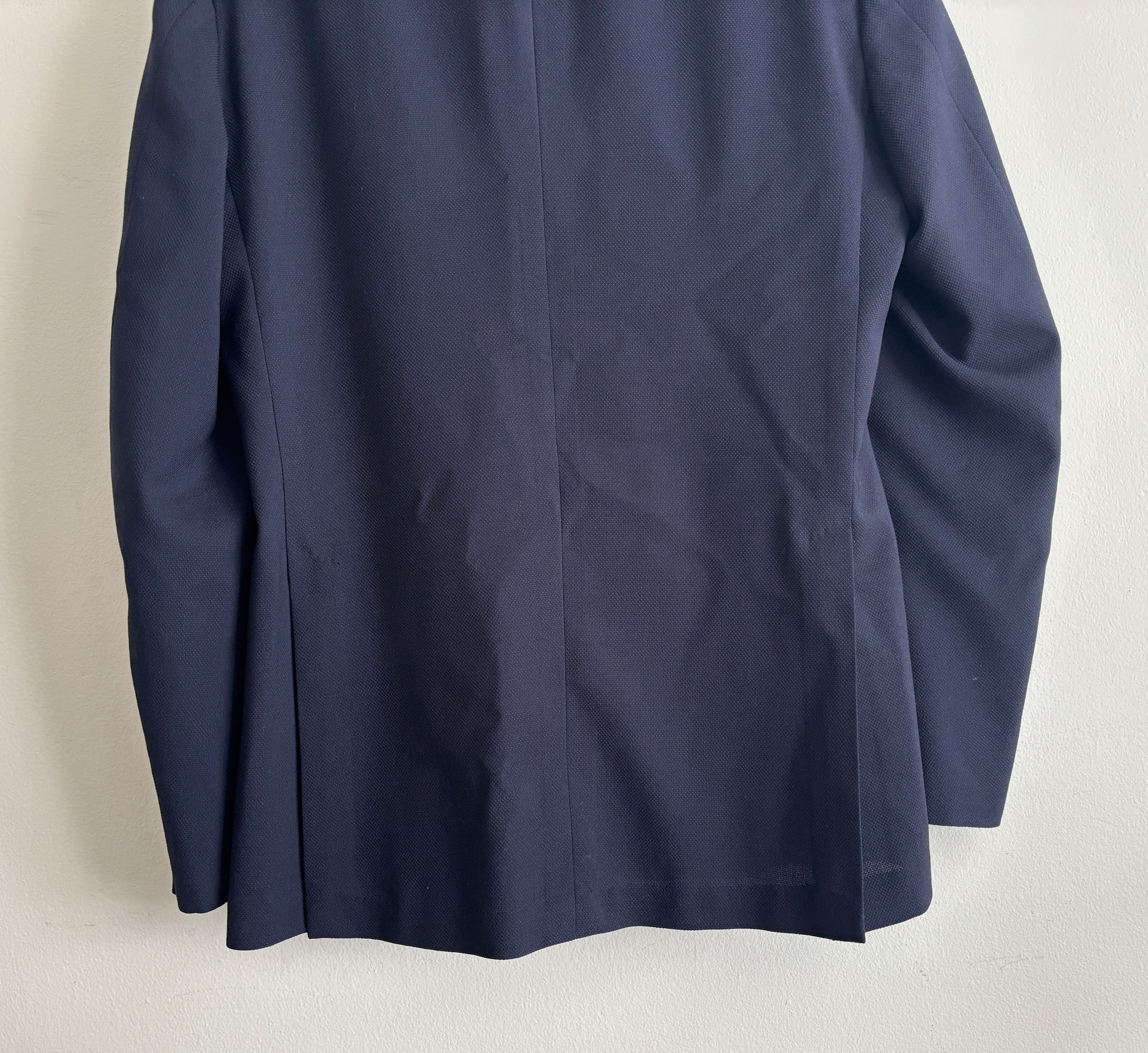 Tombolini $1900 Navy Blue Wool Hopsack Sport Coat/ Blazer - 42 Size 42R - 13 Thumbnail
