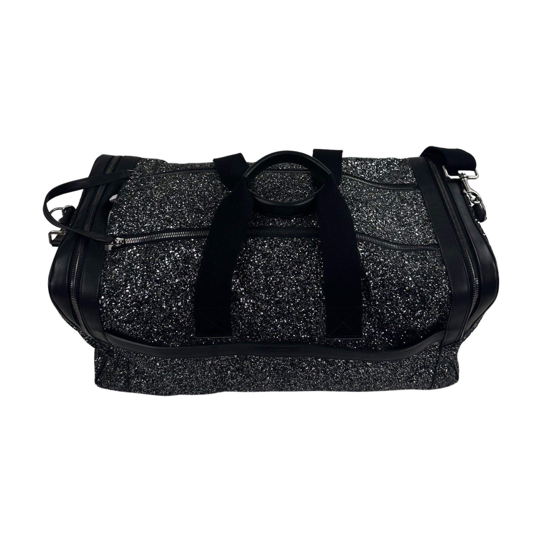 Saint Laurent Paris Saint Laurent F/W18 Runway Glitter Duffle Bag Size ONE SIZE - 1 Thumbnail