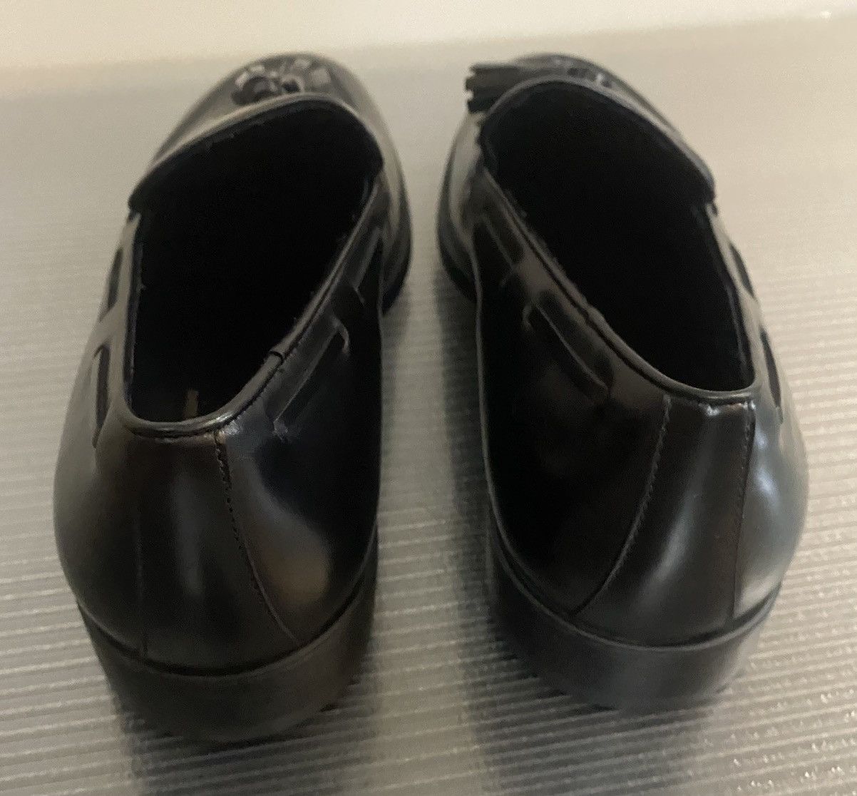 Salvatore Ferragamo Ferragamo 🇮🇹 black calf Sasha tassel loafer 10.5 EE NEW Size US 10.5 / EU 43-44 - 8 Thumbnail