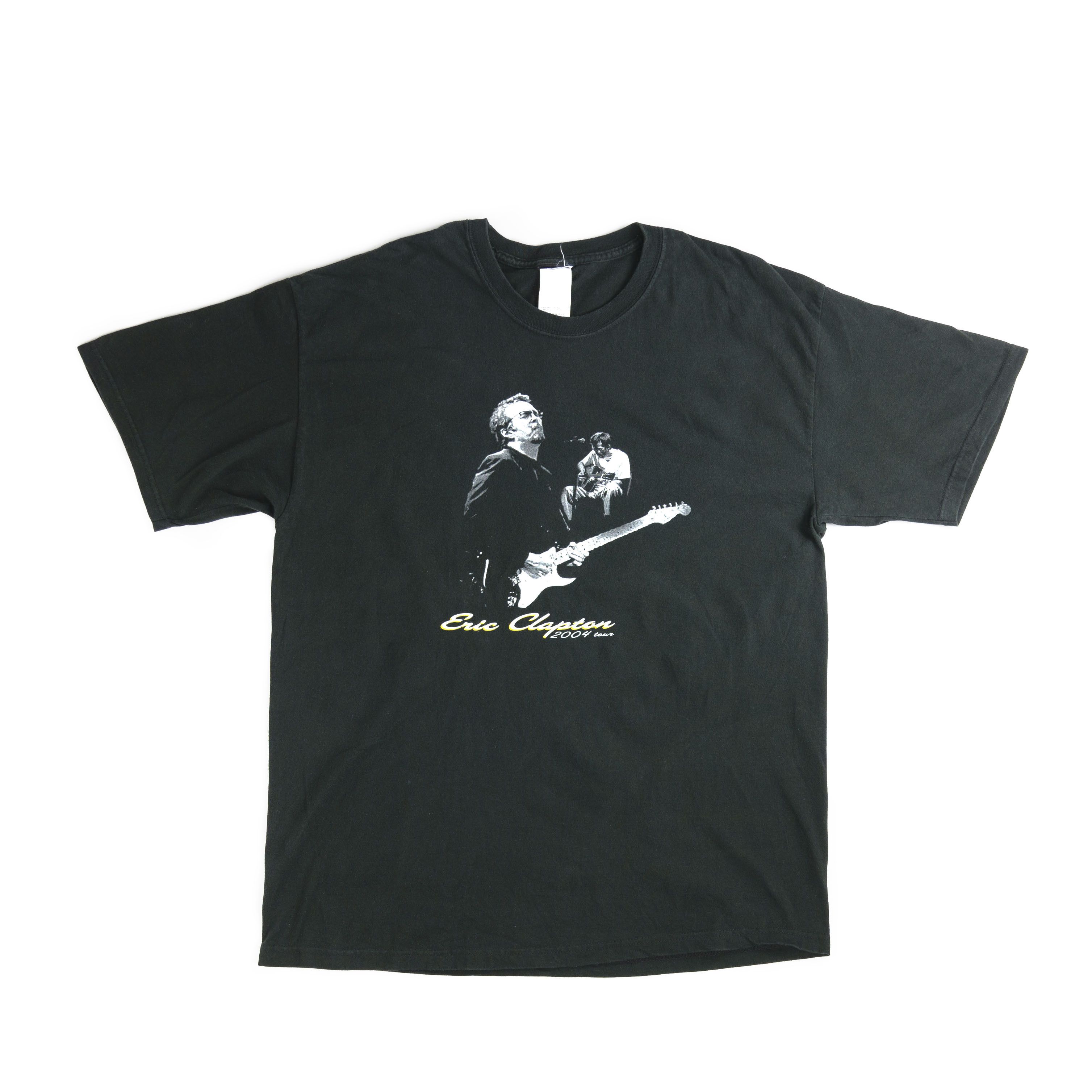 Band Tees Vintage 2004 Eric Clapton Tour Tee Shirt Size US XL / EU 56 / 4 - 1 Thumbnail