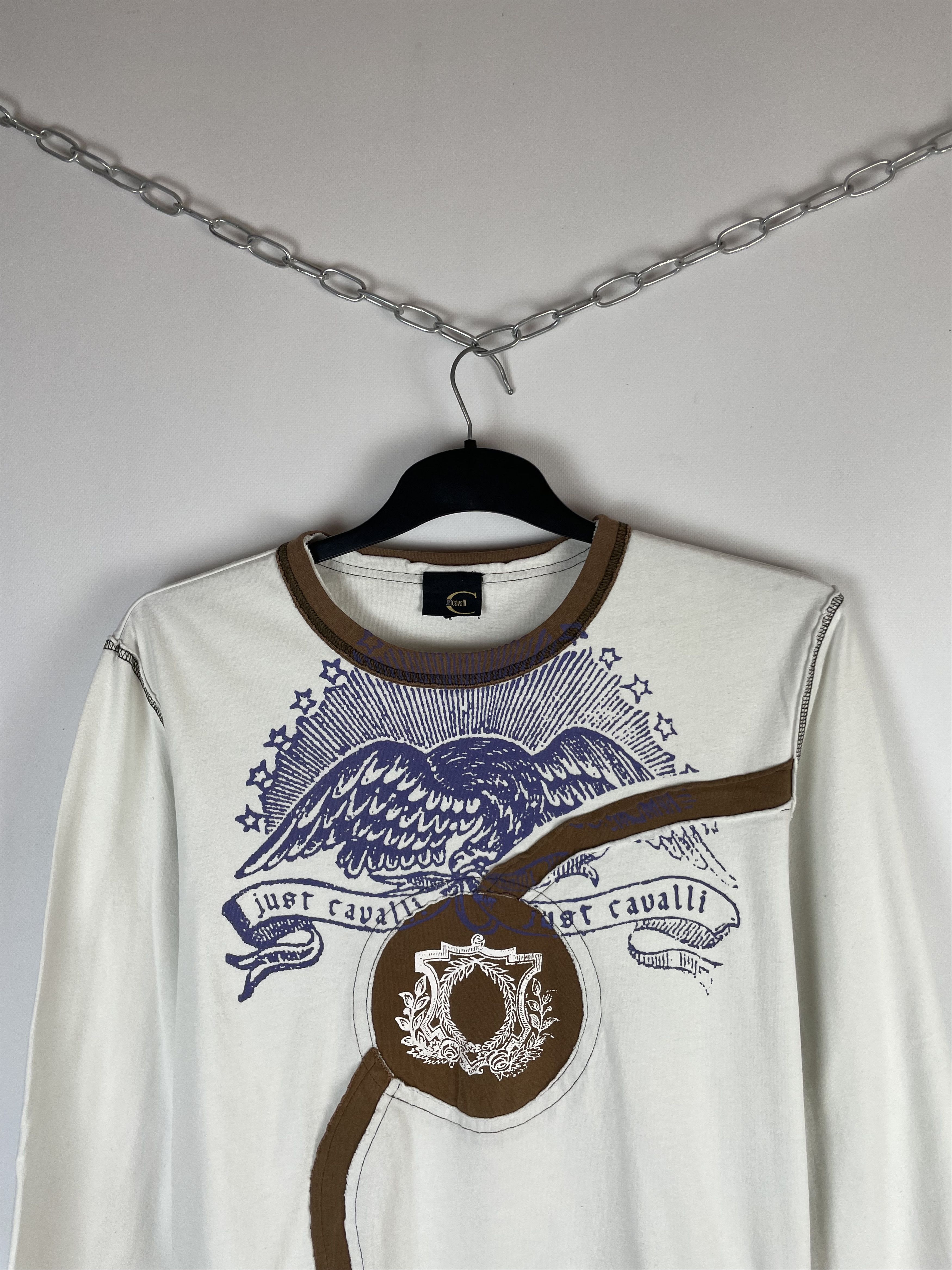 Just Cavalli Vintage Just Cavalli Long Sleeve Y2K Size US M / EU 48-50 / 2 - 3 Thumbnail