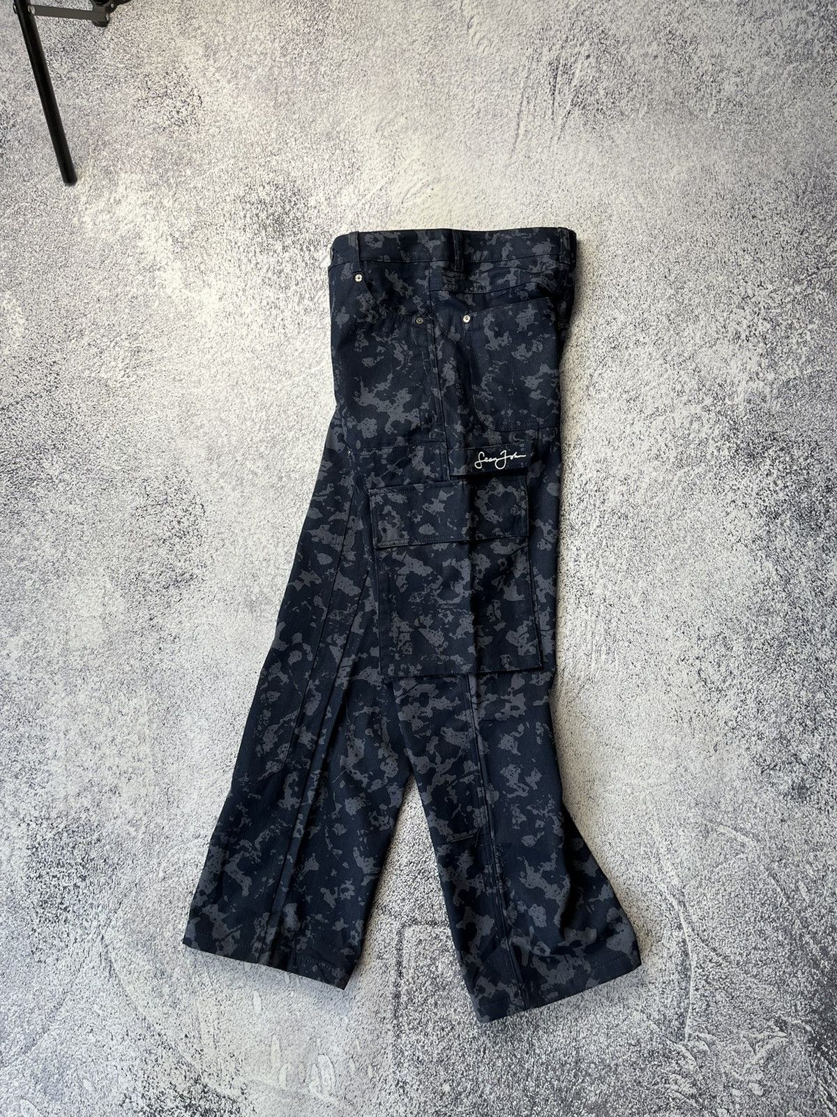 Sean John Crazy vintage y2k faded black baggy Sean John jeans grunge Size US 28 / EU 44 - 23 Thumbnail