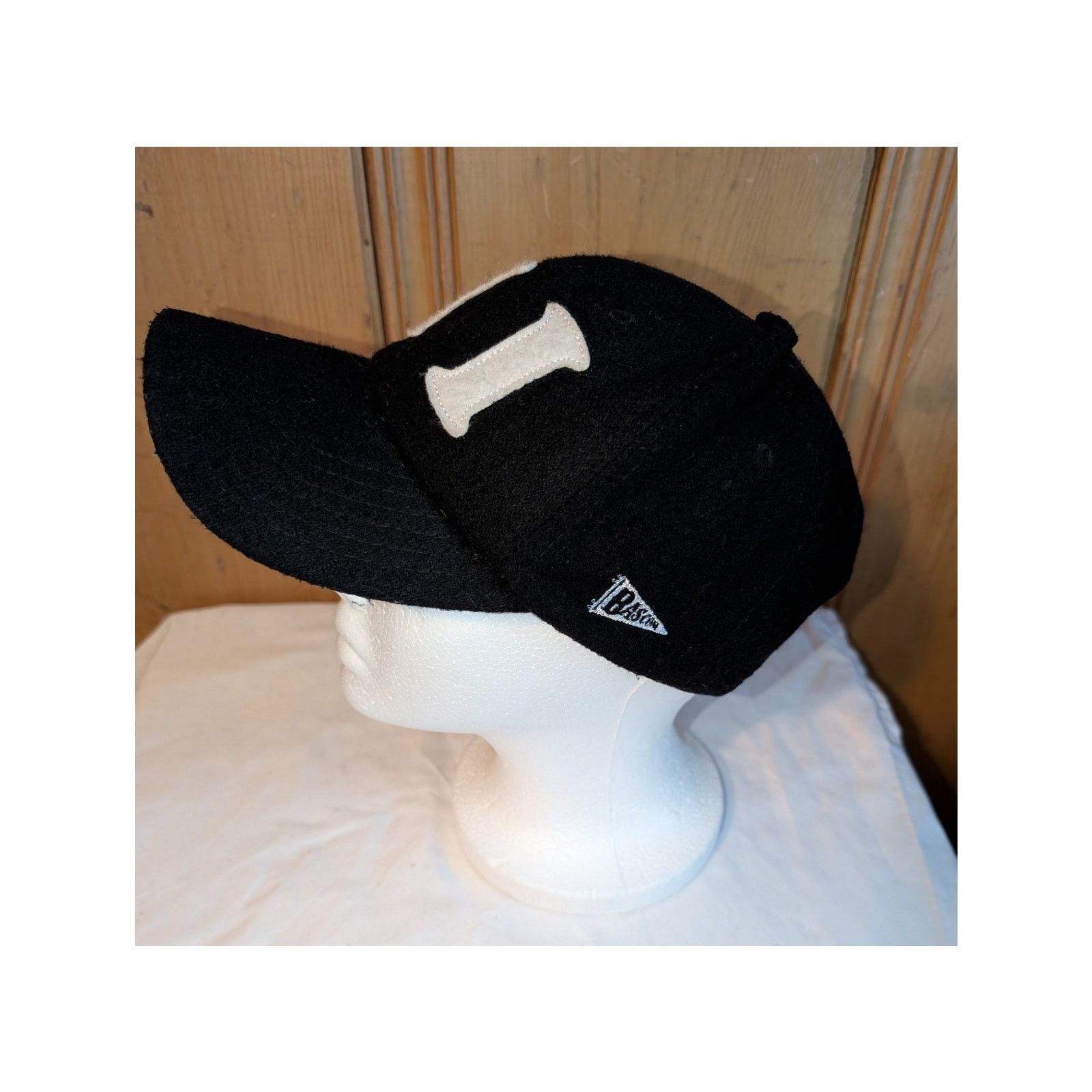 New Era Bascom Projects Wool Baseball Cap Hat Leather Strap HI logo Size ONE SIZE - 3 Thumbnail