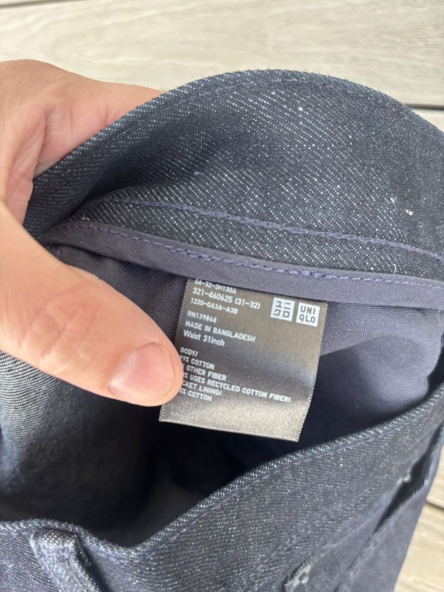Helmut Lang Helmut Lang Dark Indigo Minimal Denim Jeans Size 31 Size US 31 - 5 Thumbnail