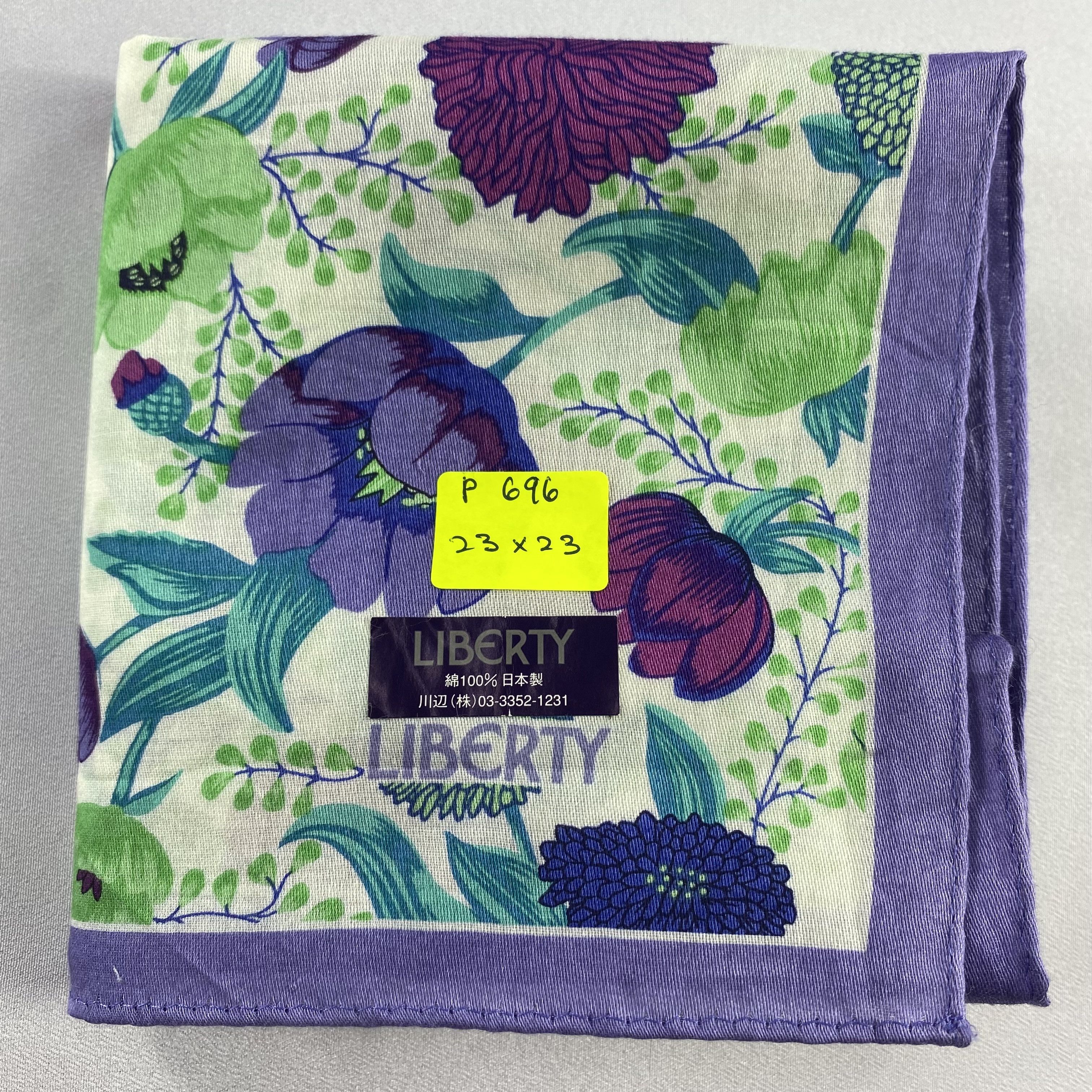 Liberty × Vintage NWT Liberty Neckerchief / Bandana / Handkerchief-P696 Size ONE SIZE - 5 Thumbnail