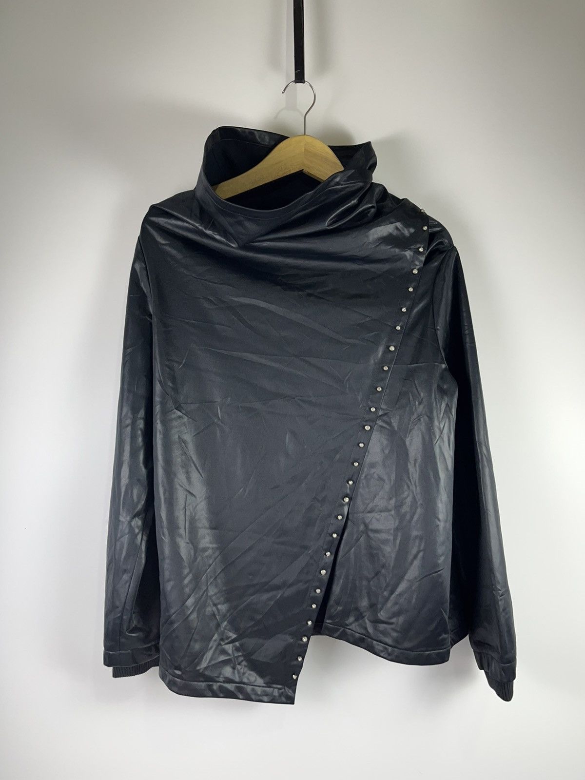 Saint laurent hedi slimane distressed chain sweatshirt