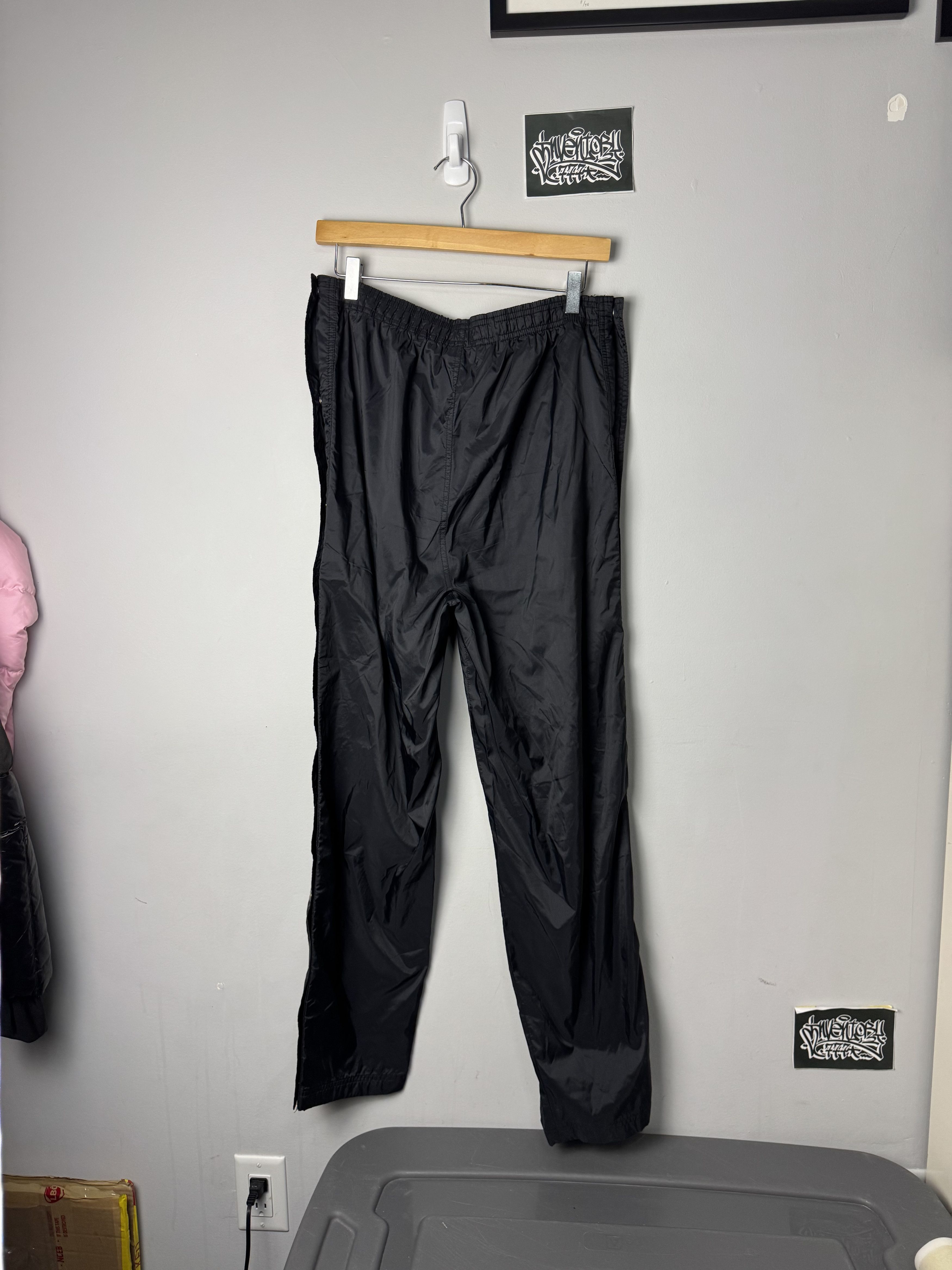 Adidas Adidas Tear Away - Vintage Nylon Pants Size US 33 - 2 Thumbnail