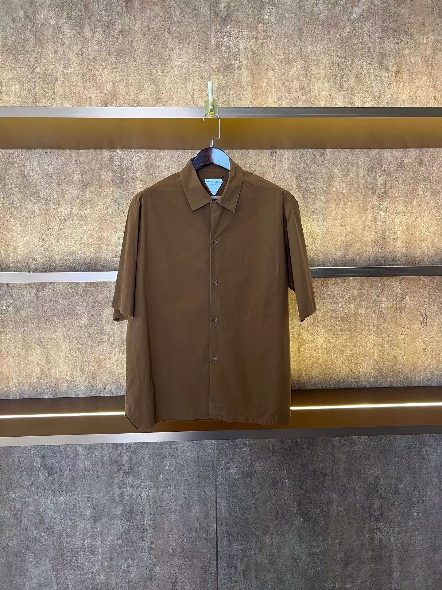 Bottega Veneta Bottega Veneta Short-Sleeve Shirt Size US XXS / EU 40 - 1 Thumbnail