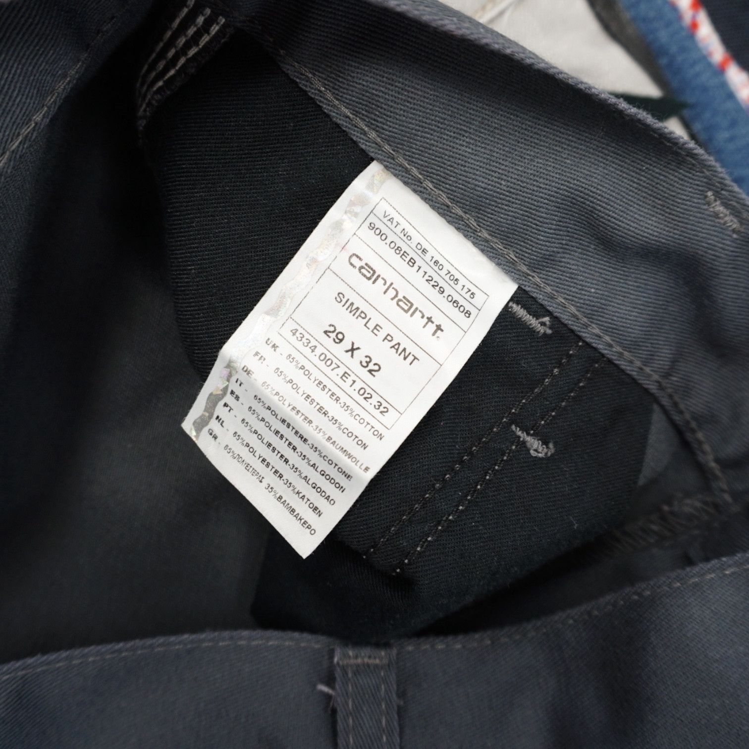 Carhartt Archive Gray Workwear Pants Size US 30 / EU 46 - 4 Thumbnail