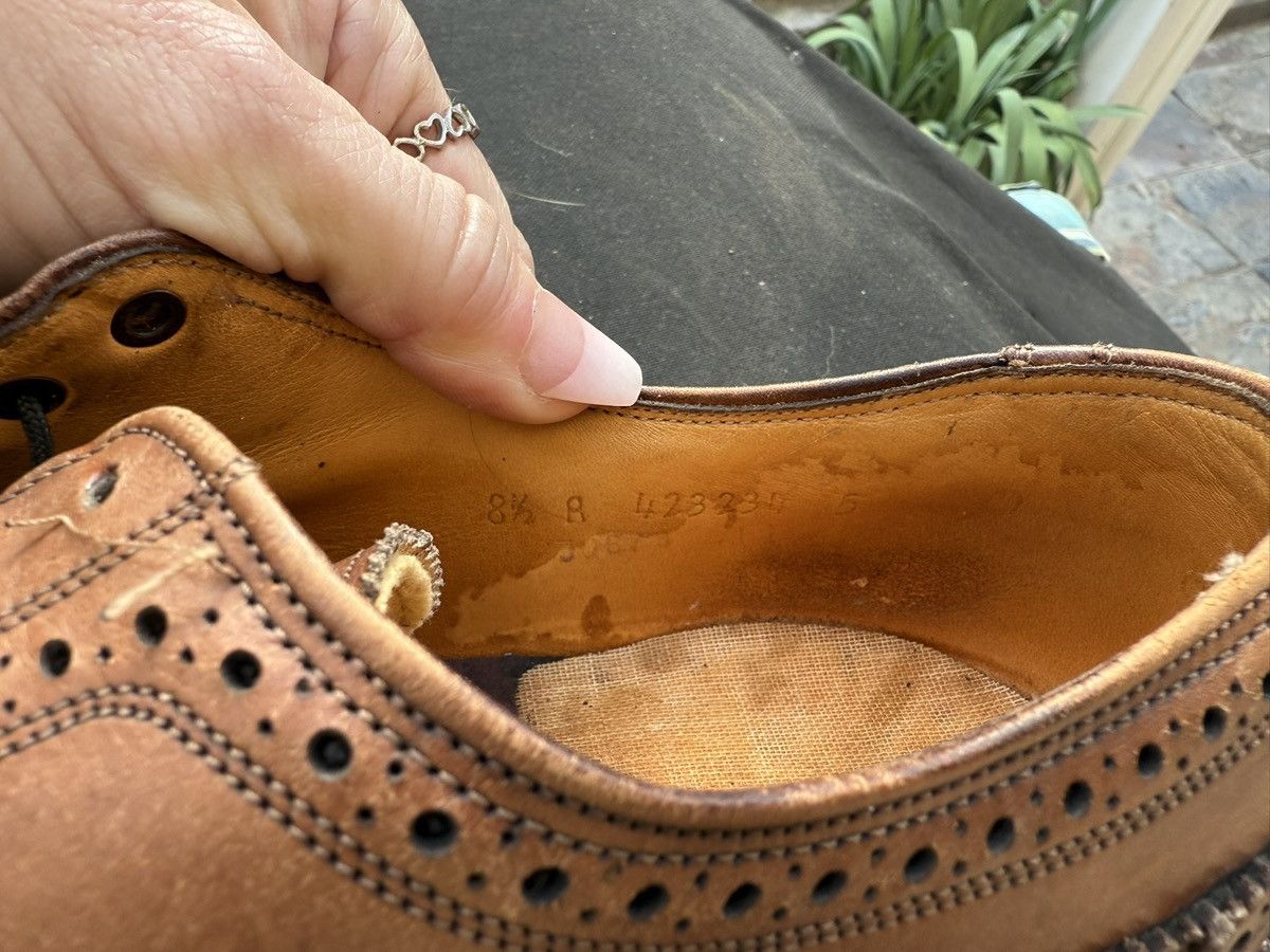 Florsheim 68 VINTAGE FLORSHEIM 8.5A VARSITY Bourbon CALF SHOES 30679 Size US 8.5 / EU 41-42 - 8 Thumbnail
