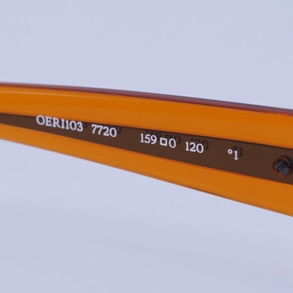 Off-White Off-White OERI103 BIG WHARF 7720 Sunglasses Gunmetal/Orange Size ONE SIZE - 6 Thumbnail