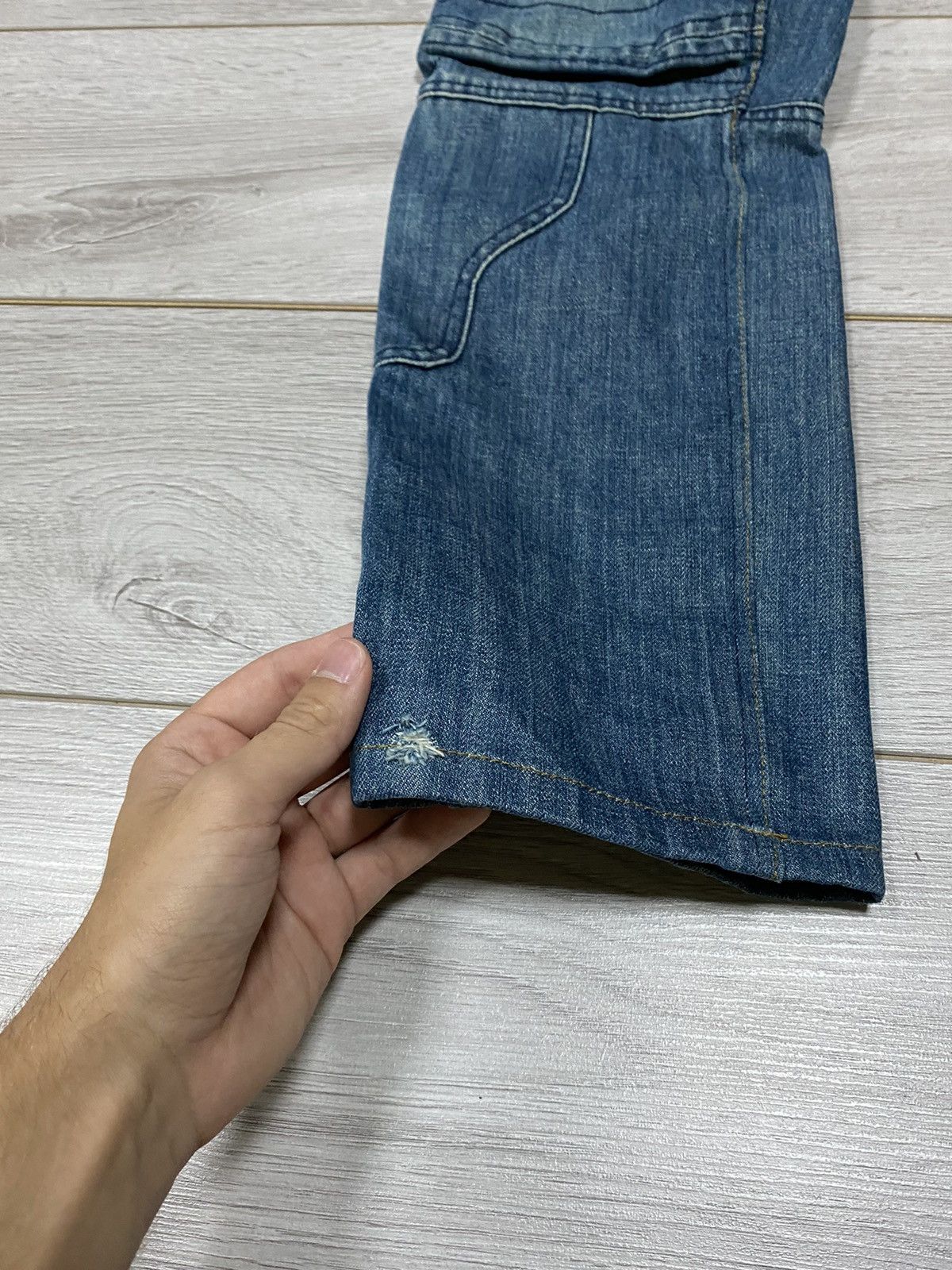 Maison MIHARA YASUHIRO Miharayasuhiro denim biker pants jeans Japanese Size US 32 / EU 48 - 10 Thumbnail
