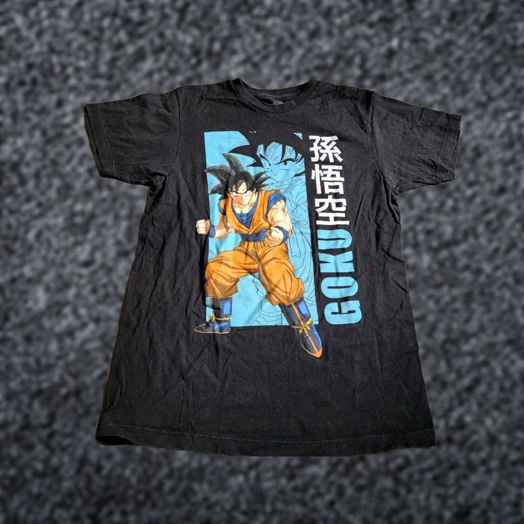 Vintage VTG 90s Dragon Ball Z T-SHIRT Tultex Goku Japan Sz L | Grailed
