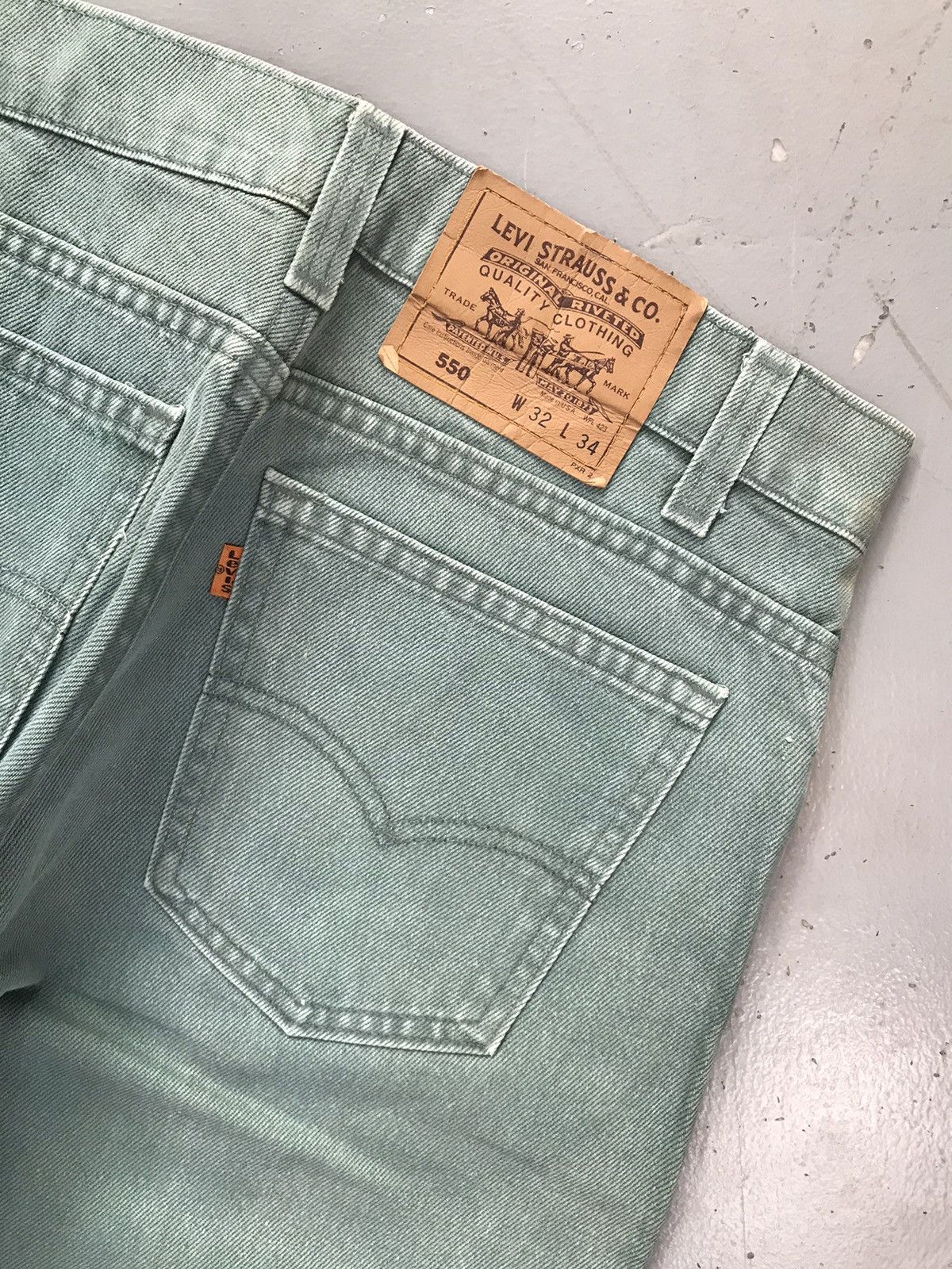 Levi's × Vintage Vintage Levi’s Strauss & co. Orange tab denim Size US 32 / EU 48 - 9 Thumbnail