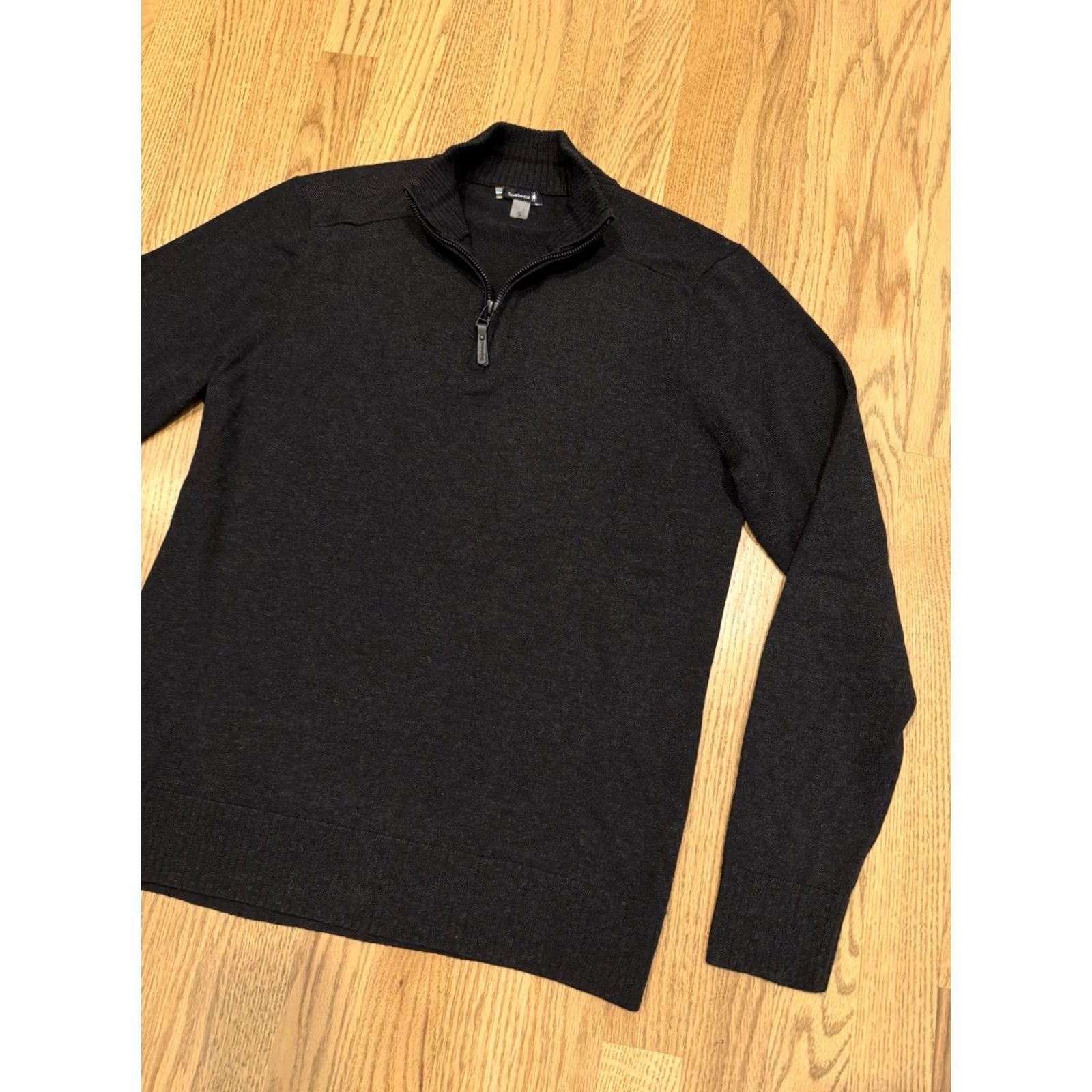 Smartwool SmartWool Wool Blend 1/4 Zip Pullover Sweater Men’s Size S Dark Grey Size US S / EU 44-46 / 1 - 4 Thumbnail