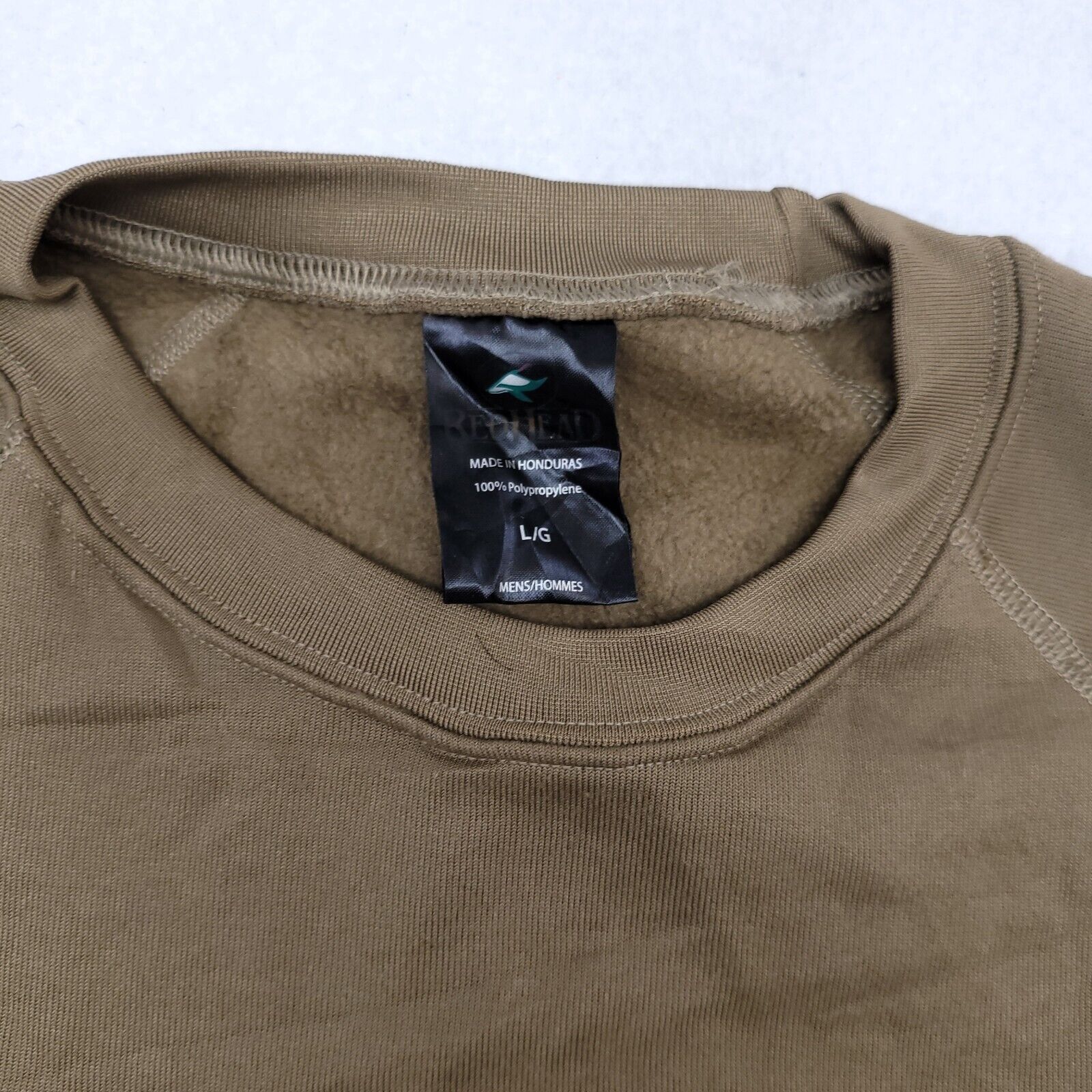 Redhead RedHead Causal Pullover Sweatshirt Mens Size Large L Beige Size US L / EU 52-54 / 3 - 5 Thumbnail