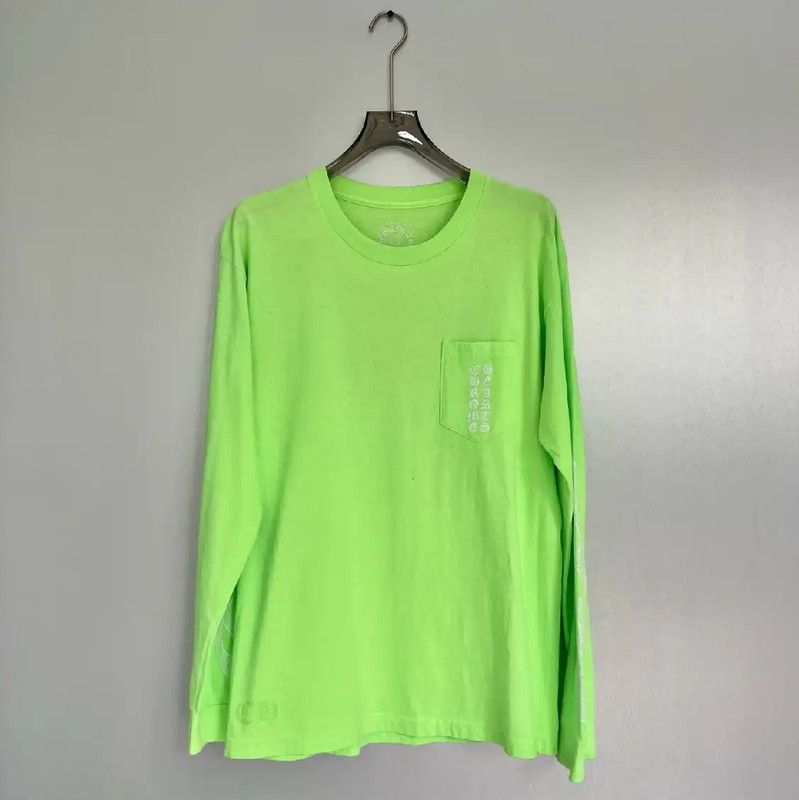 Chrome Hearts Chrome Hearts Men's Long Sleeve Green Sweatshirt 0089 Size US L / EU 52-54 / 3 - 1 Thumbnail