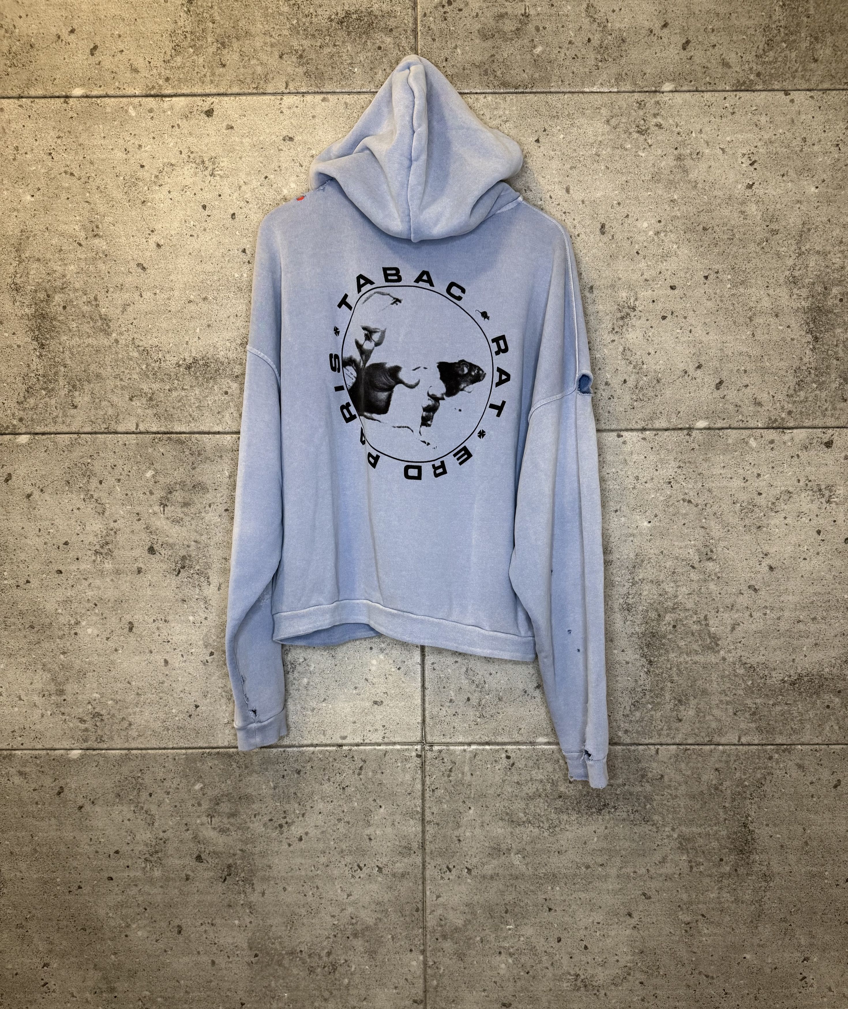 Enfants Riches Deprimes Enfants riches deprimes tacab rat distressed zip up hoodie Size US L / EU 52-54 / 3 - 1 Thumbnail