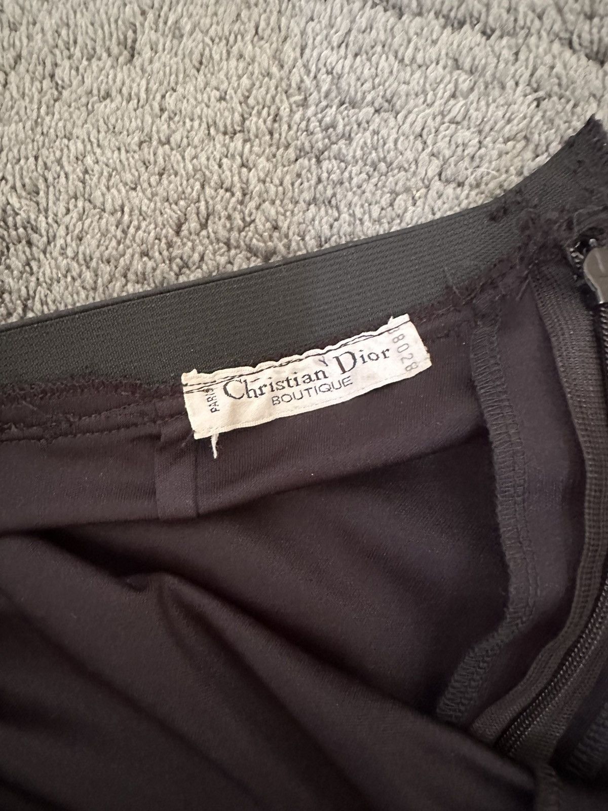 Dior Archive Christian Dior Spring 1993 Sheer Wide Leg Pants Size 34" / US 12 / IT 48 - 6 Thumbnail
